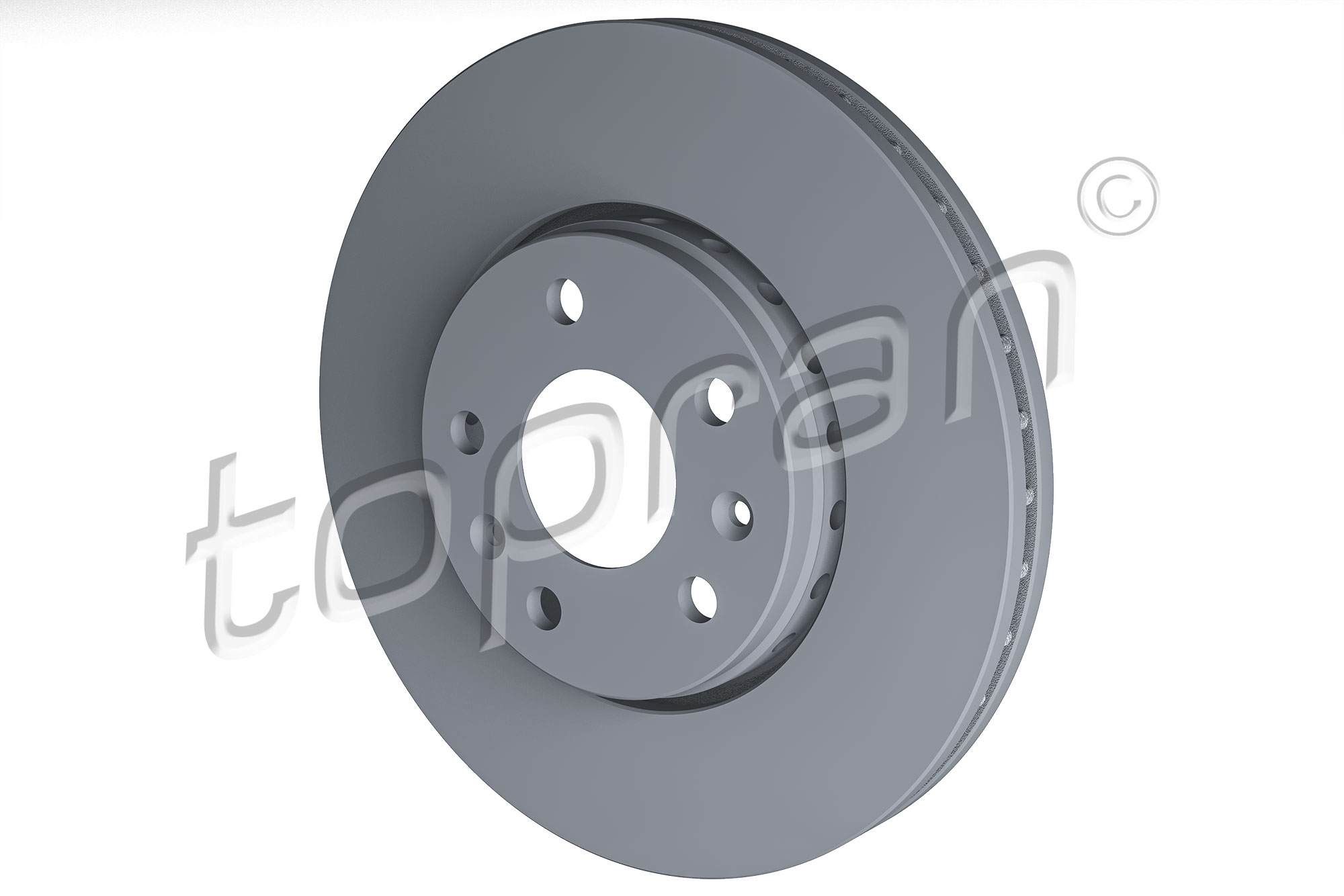 TOPRAN 208 752 COATED Bremsscheibe