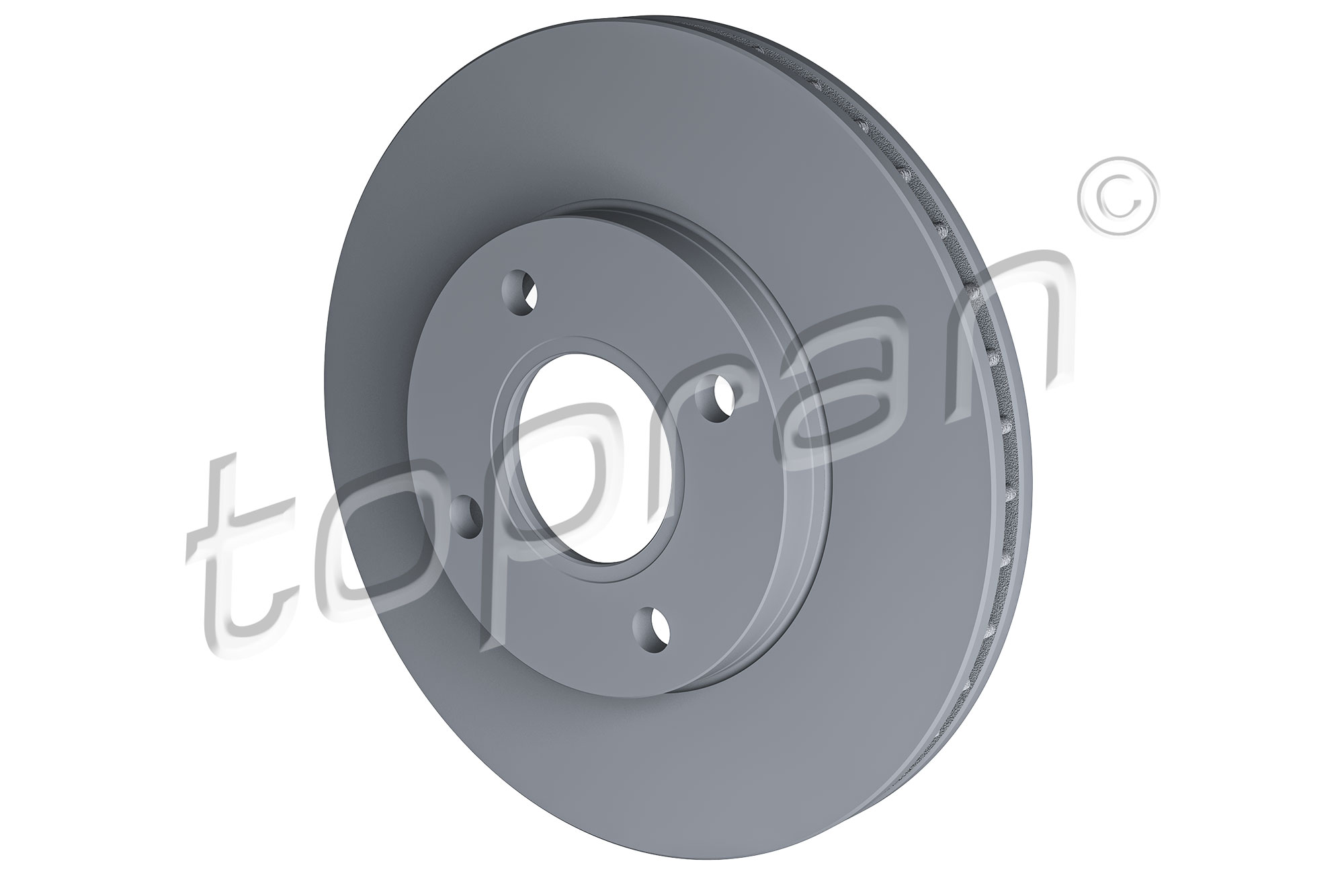 TOPRAN 301 415 COATED Bremsscheibe