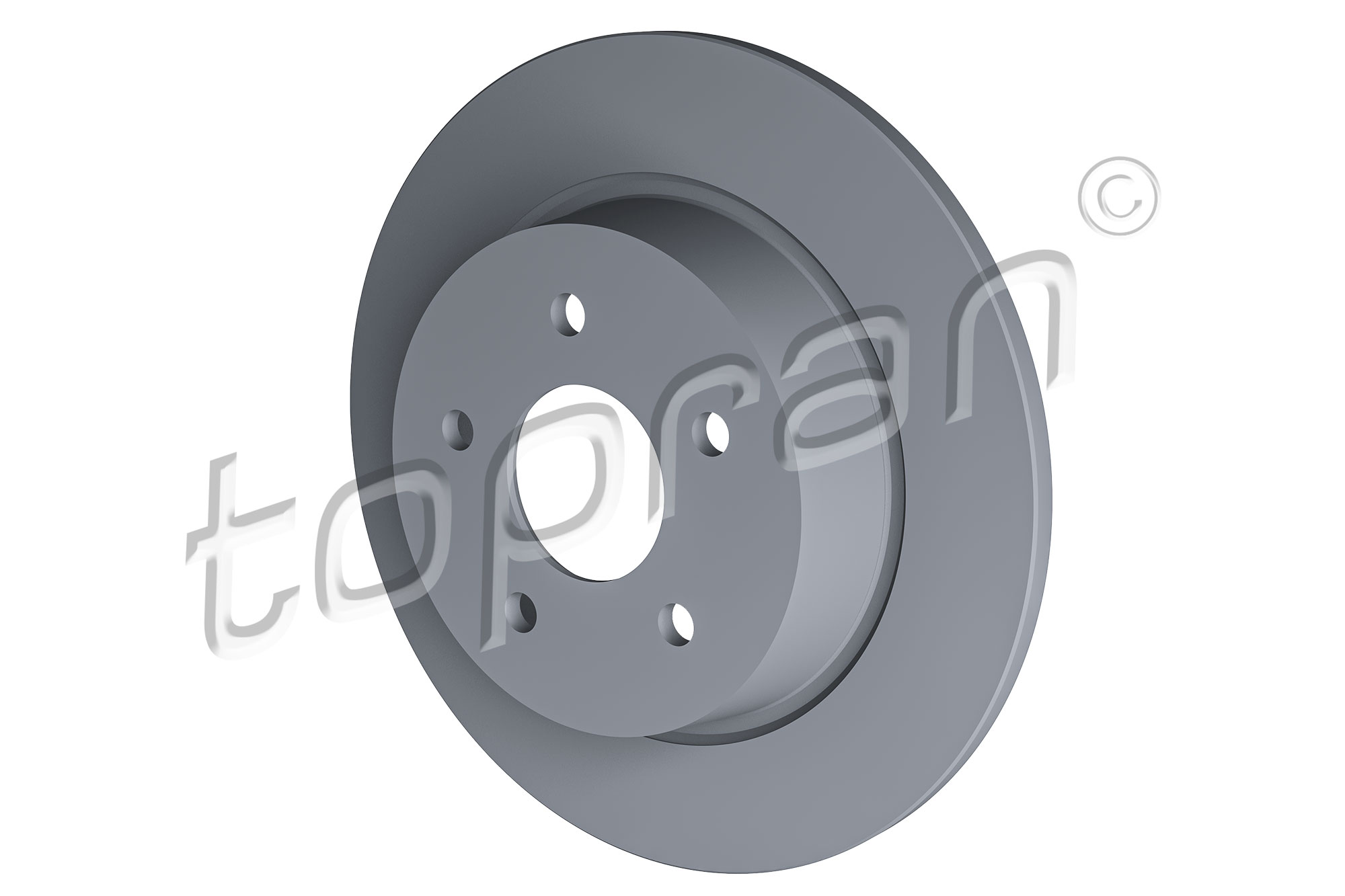 TOPRAN 304 249 COATED Bremsscheibe
