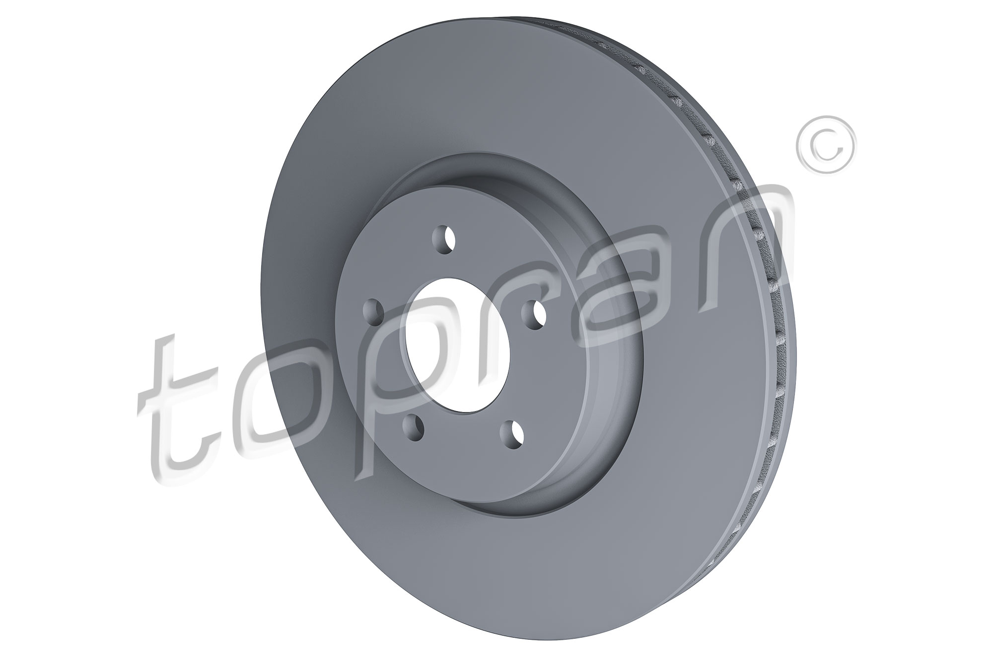 TOPRAN 304 437 COATED Brake...