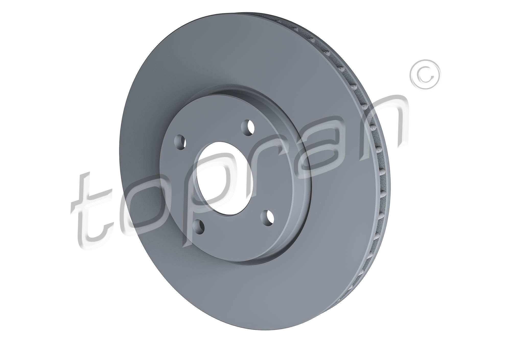 TOPRAN 304 886 COATED Bremsscheibe