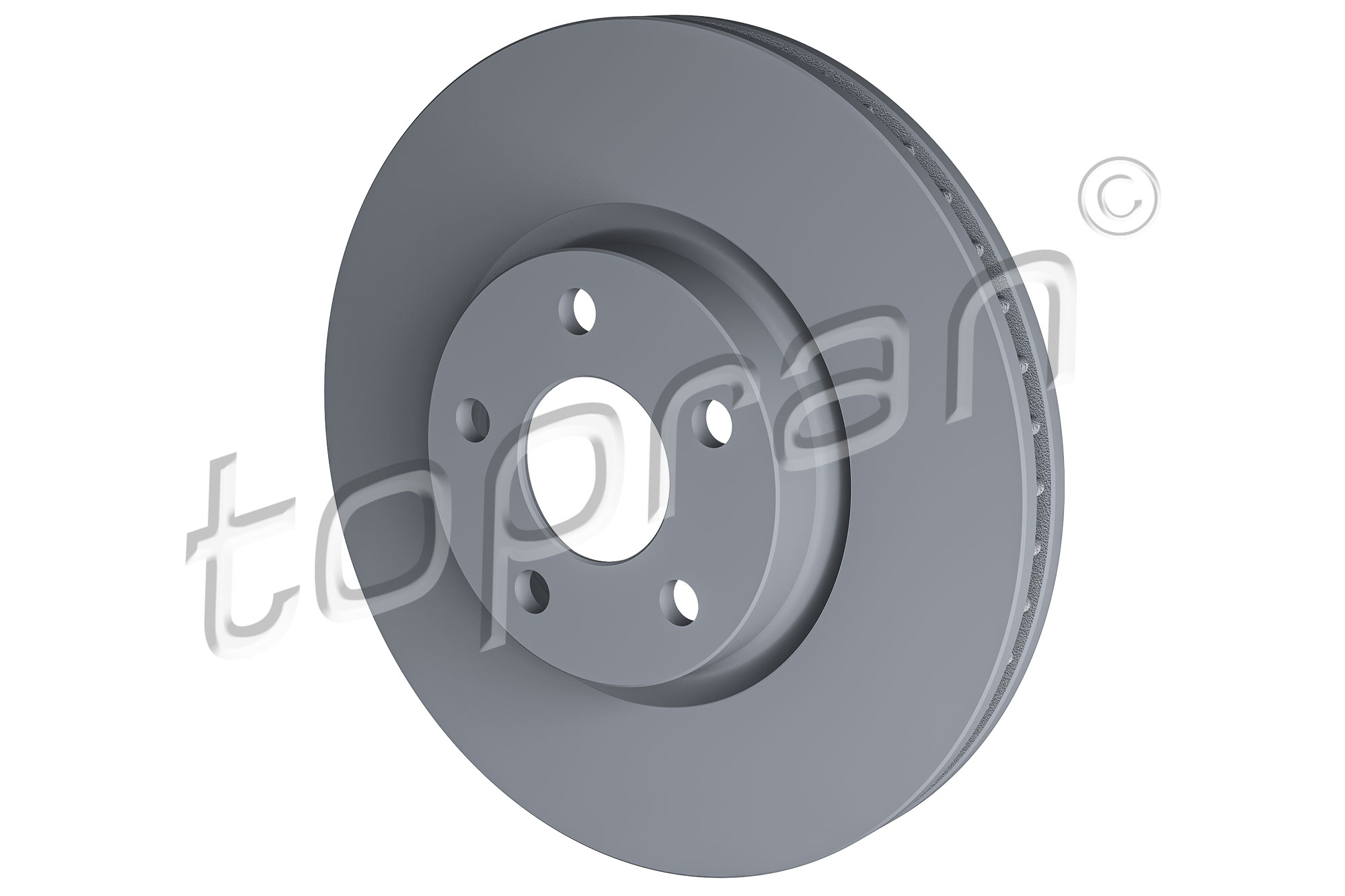 TOPRAN 304 952 COATED Bremsscheibe