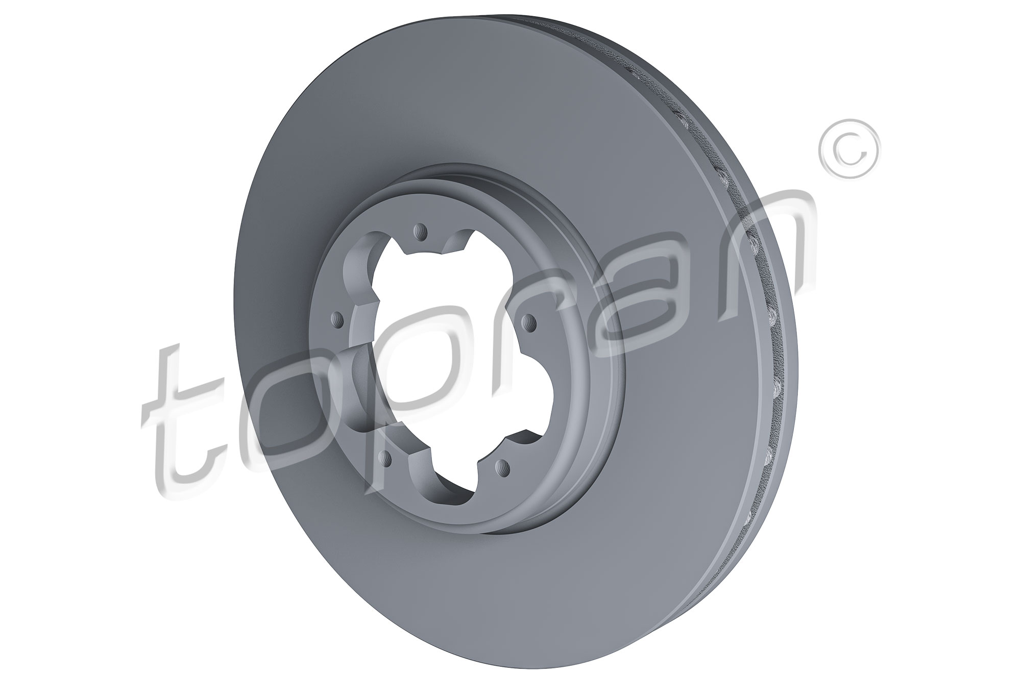 TOPRAN 305 047 COATED Bremsscheibe