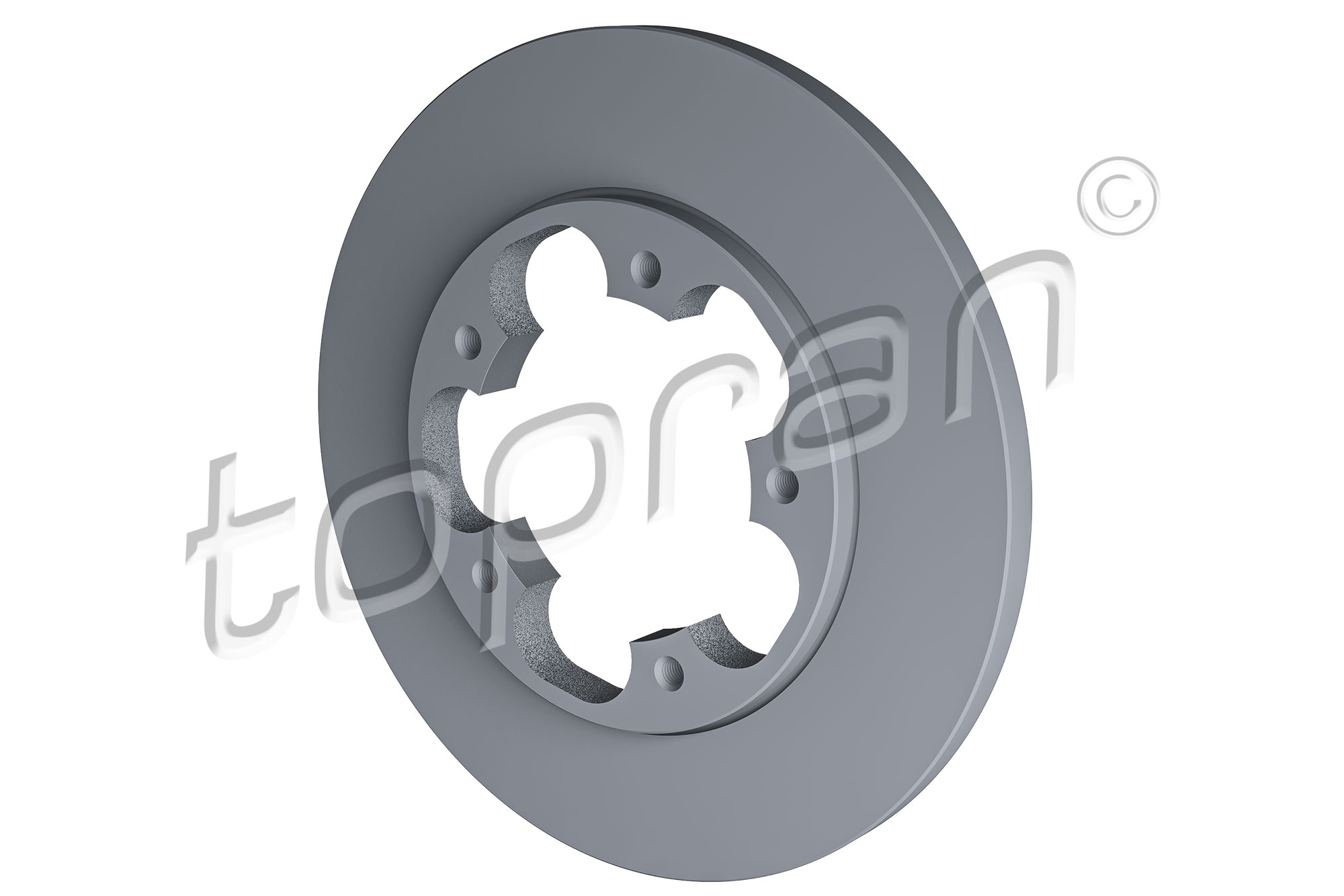 TOPRAN 305 091 COATED Bremsscheibe