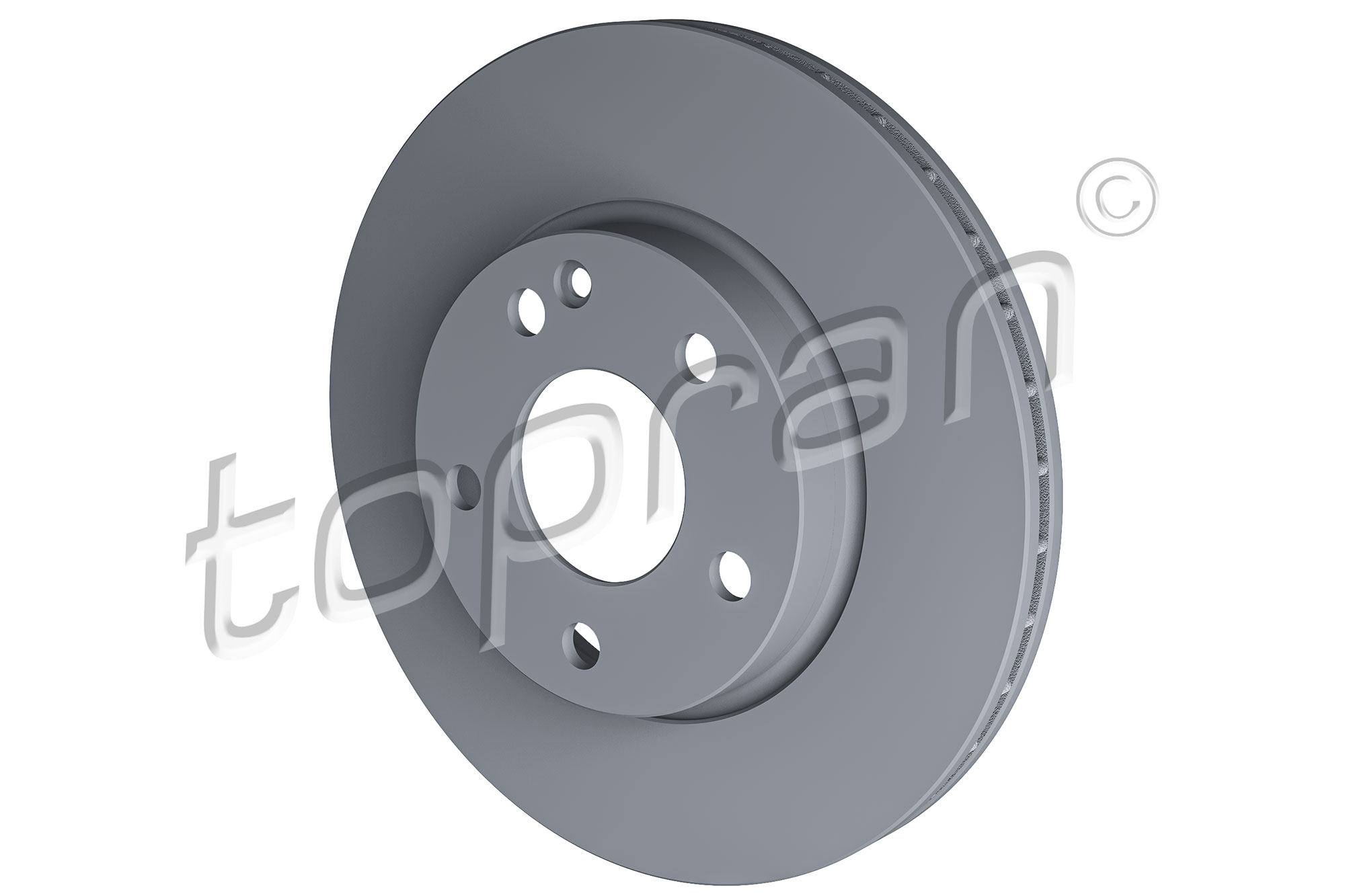 TOPRAN 401 401 COATED Bremsscheibe