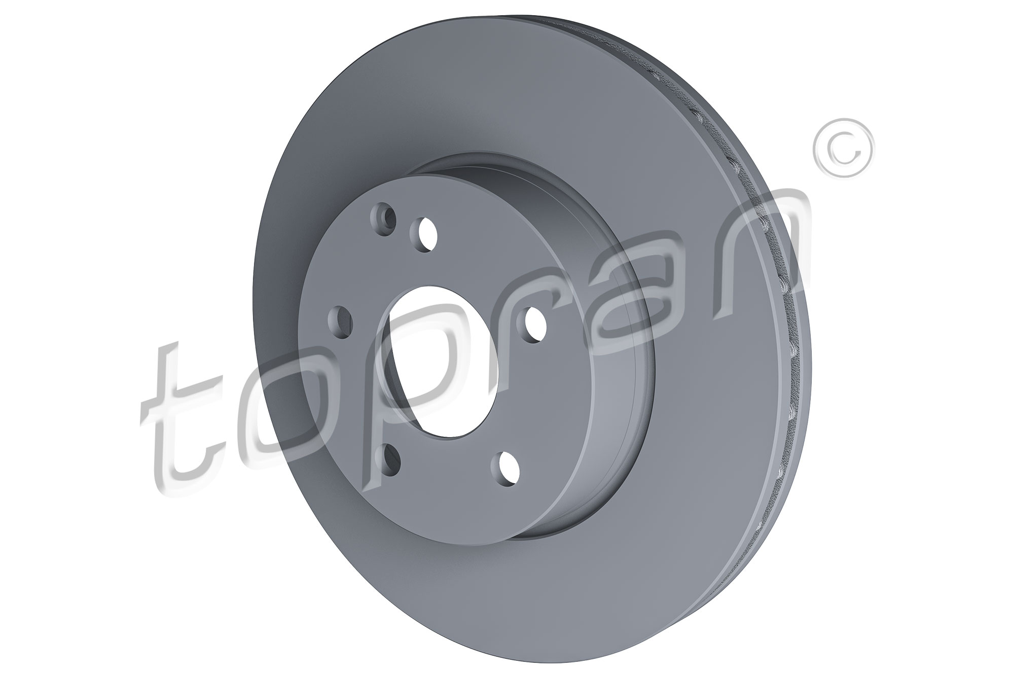 TOPRAN 401 899 COATED Bremsscheibe