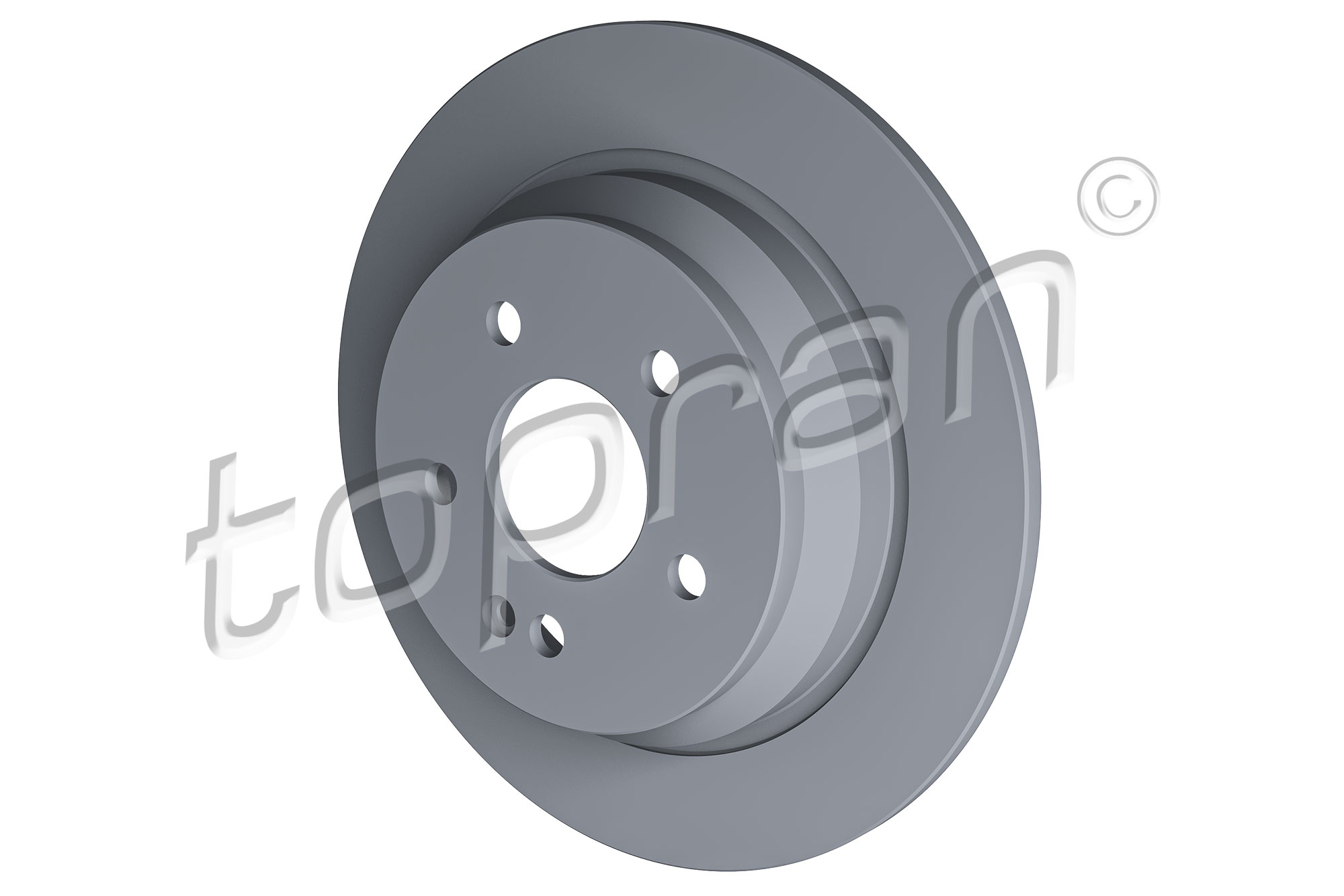 TOPRAN 401 928 COATED Bremsscheibe