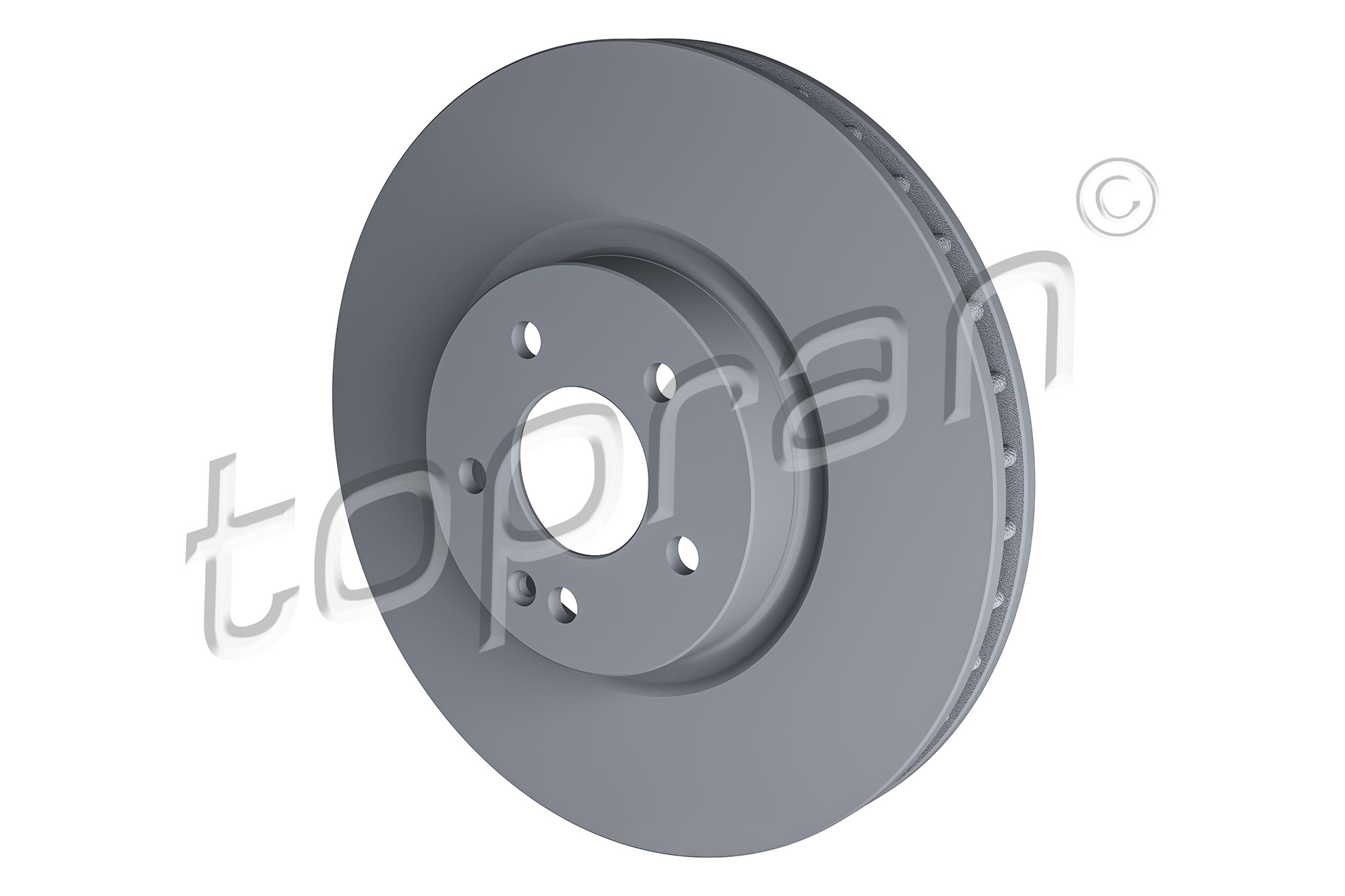 TOPRAN 409 328 COATED Bremsscheibe