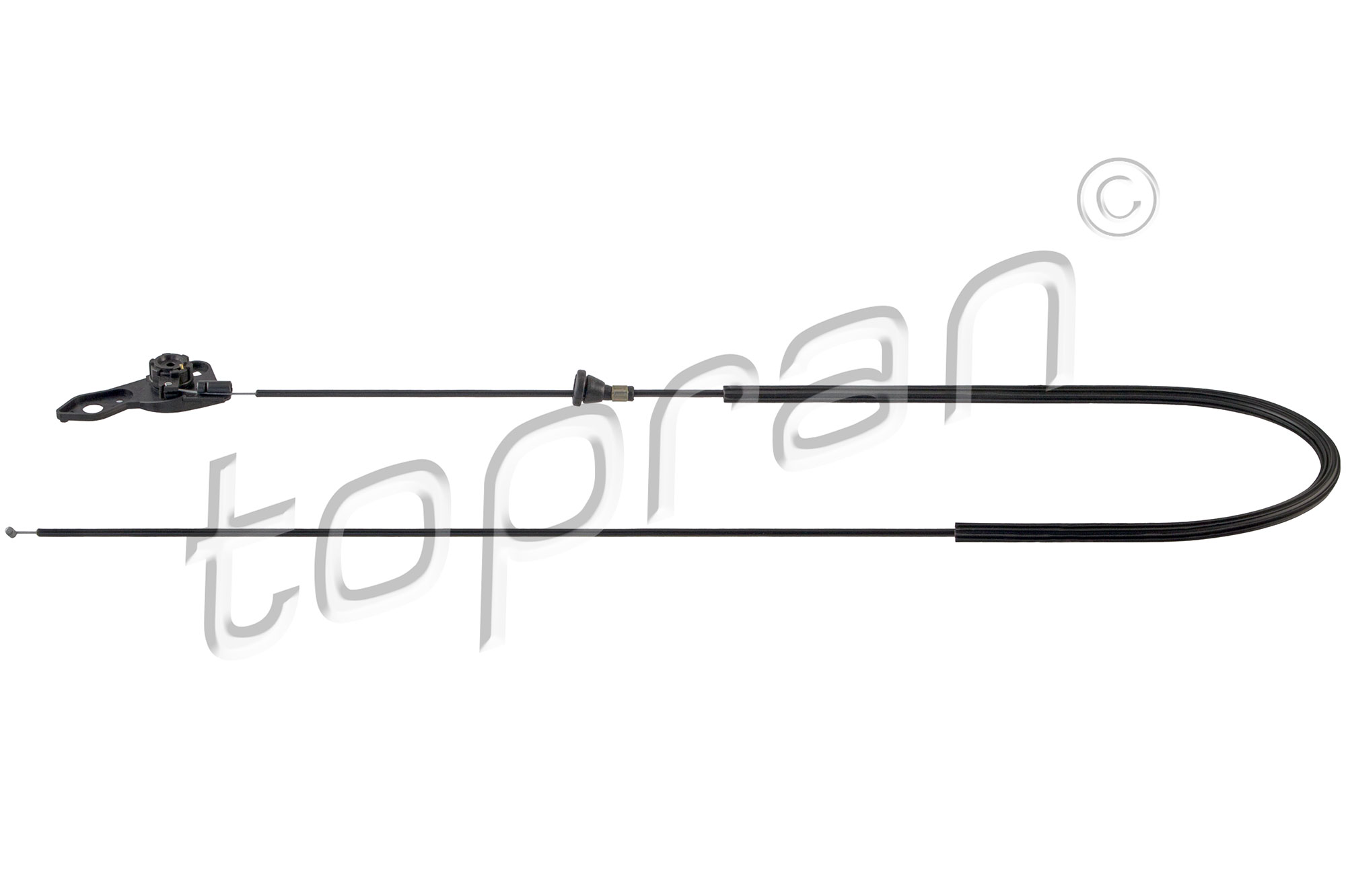 TOPRAN 501 472 Motorhaubenzug