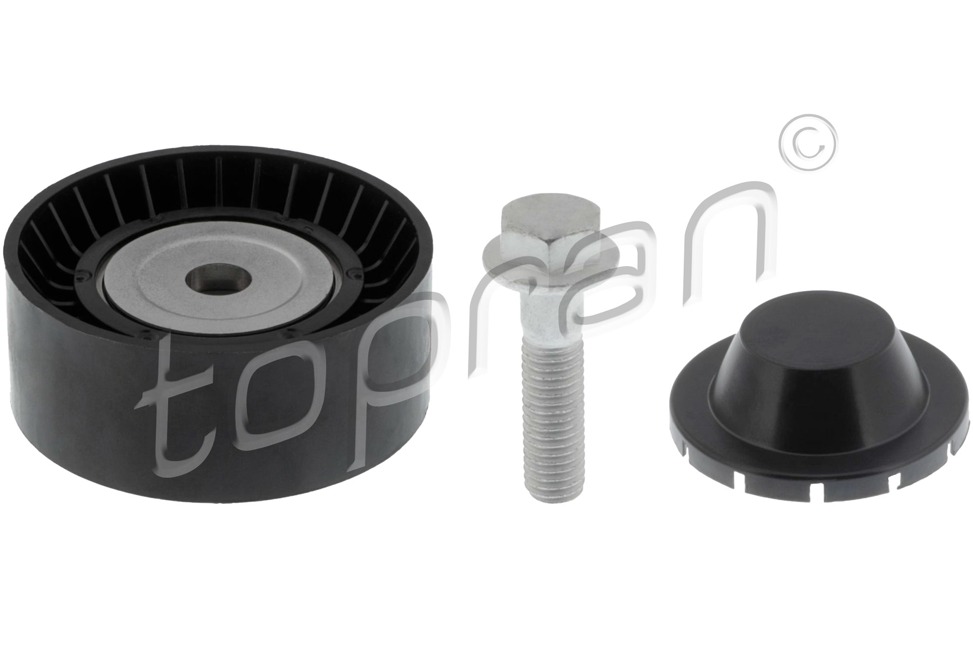 Deflection/Guide Pulley, V-ribbed belt