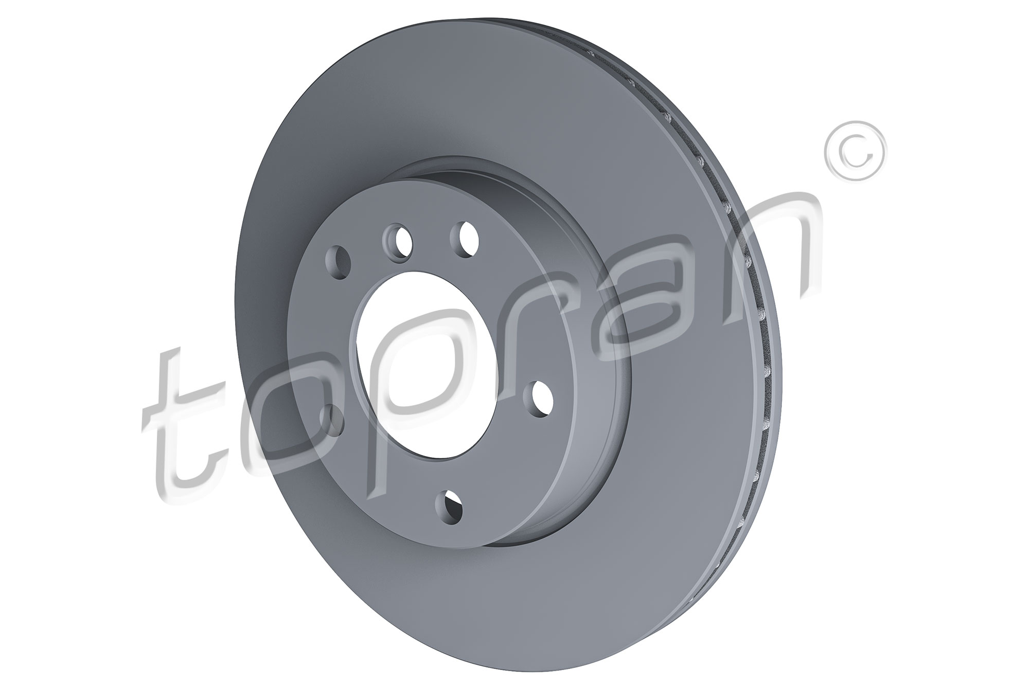 TOPRAN 500 563 COATED Bremsscheibe