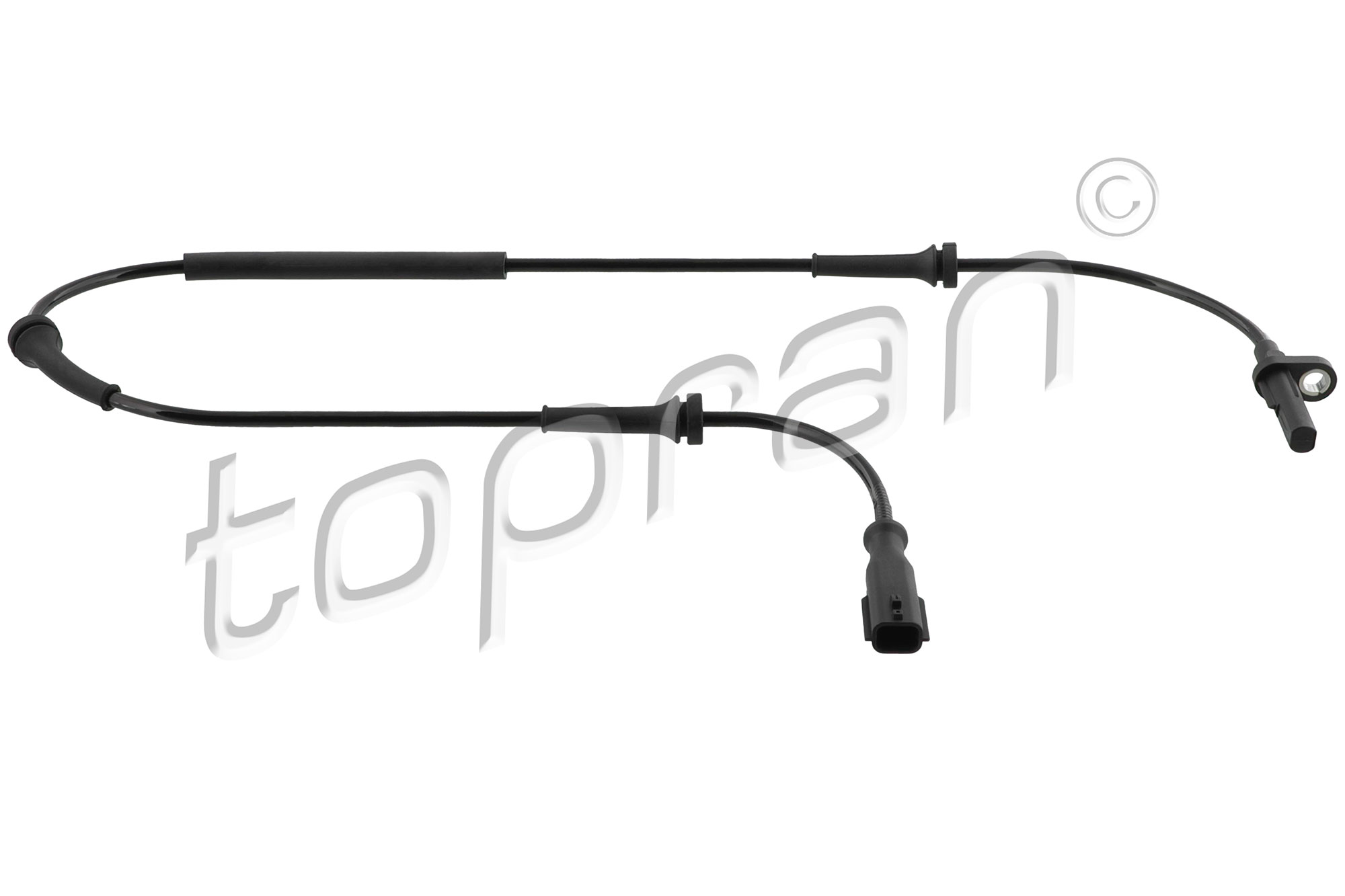 TOPRAN 702 850 Sensor, wheel speed Rear Axle Left Rear Axle Right for FIAT NISSAN OPEL RENAULT VAUXHALL
