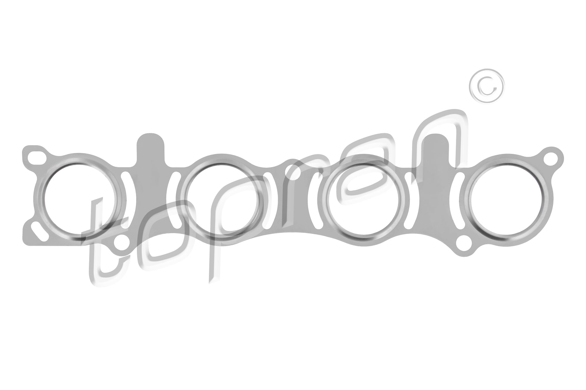 TOPRAN 702 417 Dichtung, Abgaskrümmer