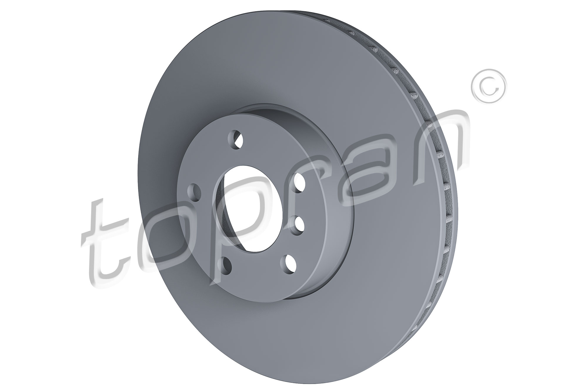 TOPRAN 502 031 COATED Bremsscheibe