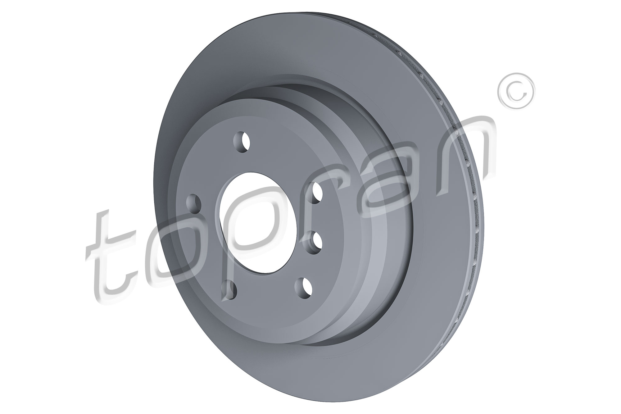 TOPRAN 503 014 COATED Bremsscheibe