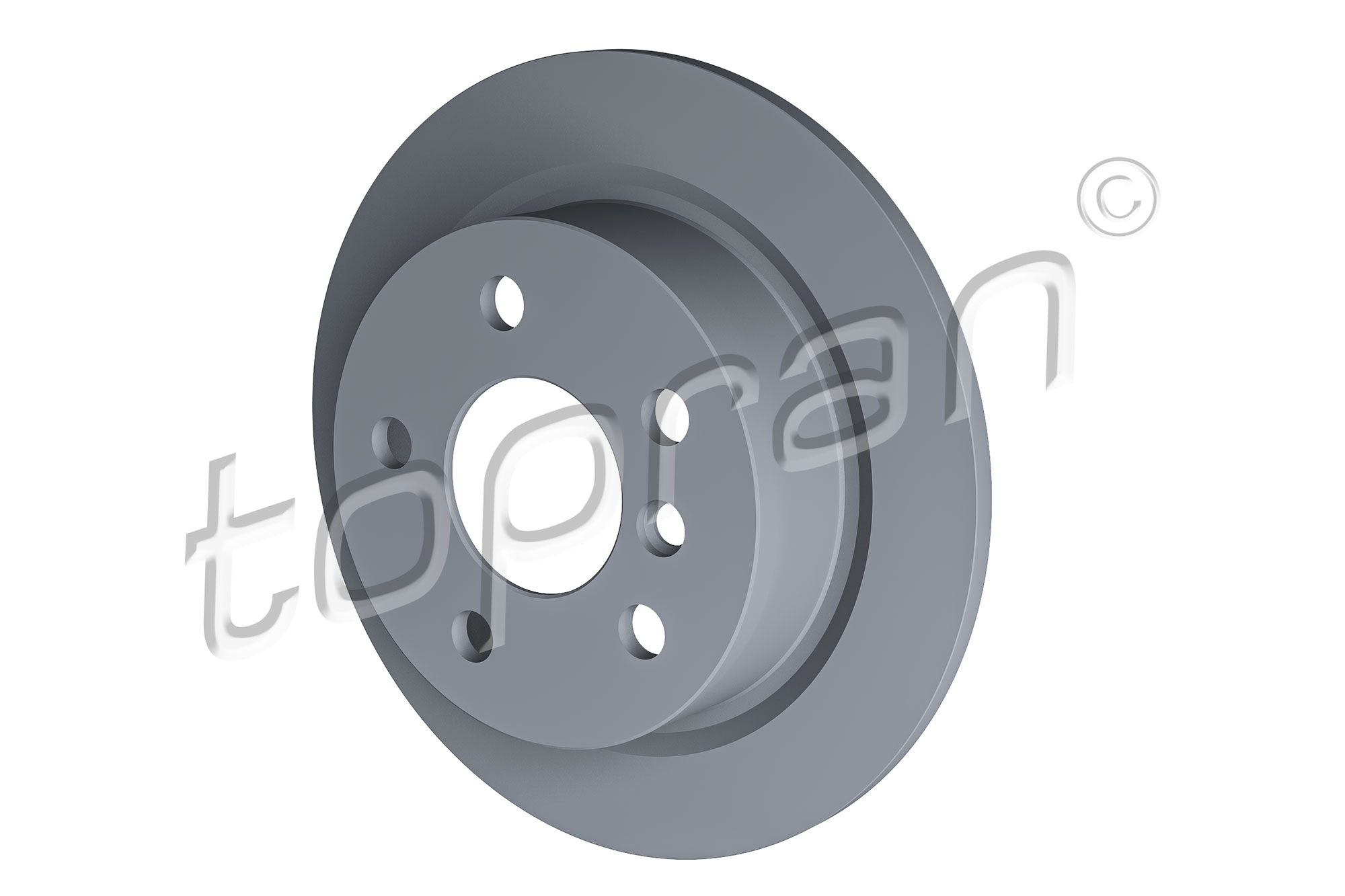 TOPRAN 503 071 COATED Bremsscheibe