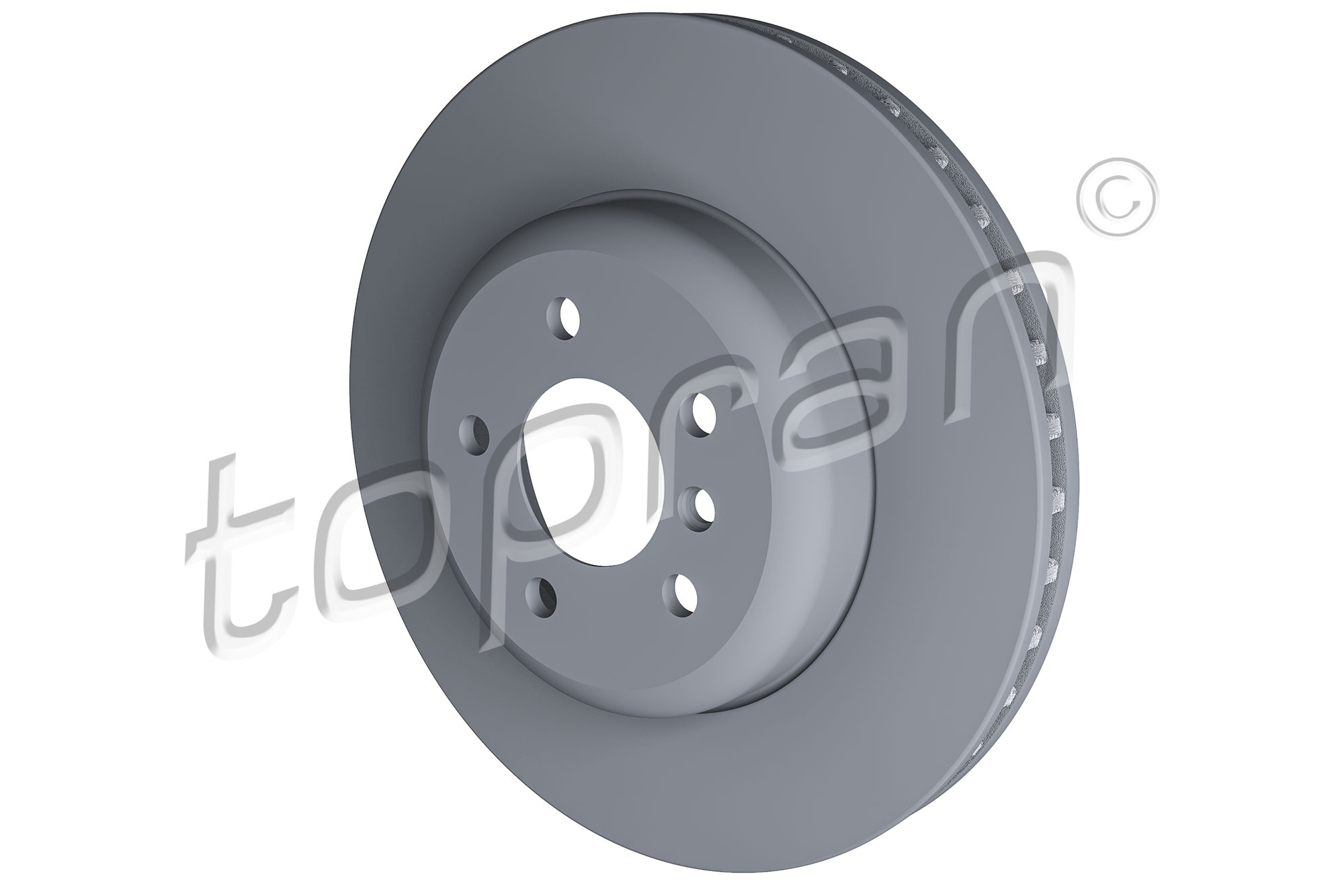 TOPRAN 503 161 COATED Bremsscheibe