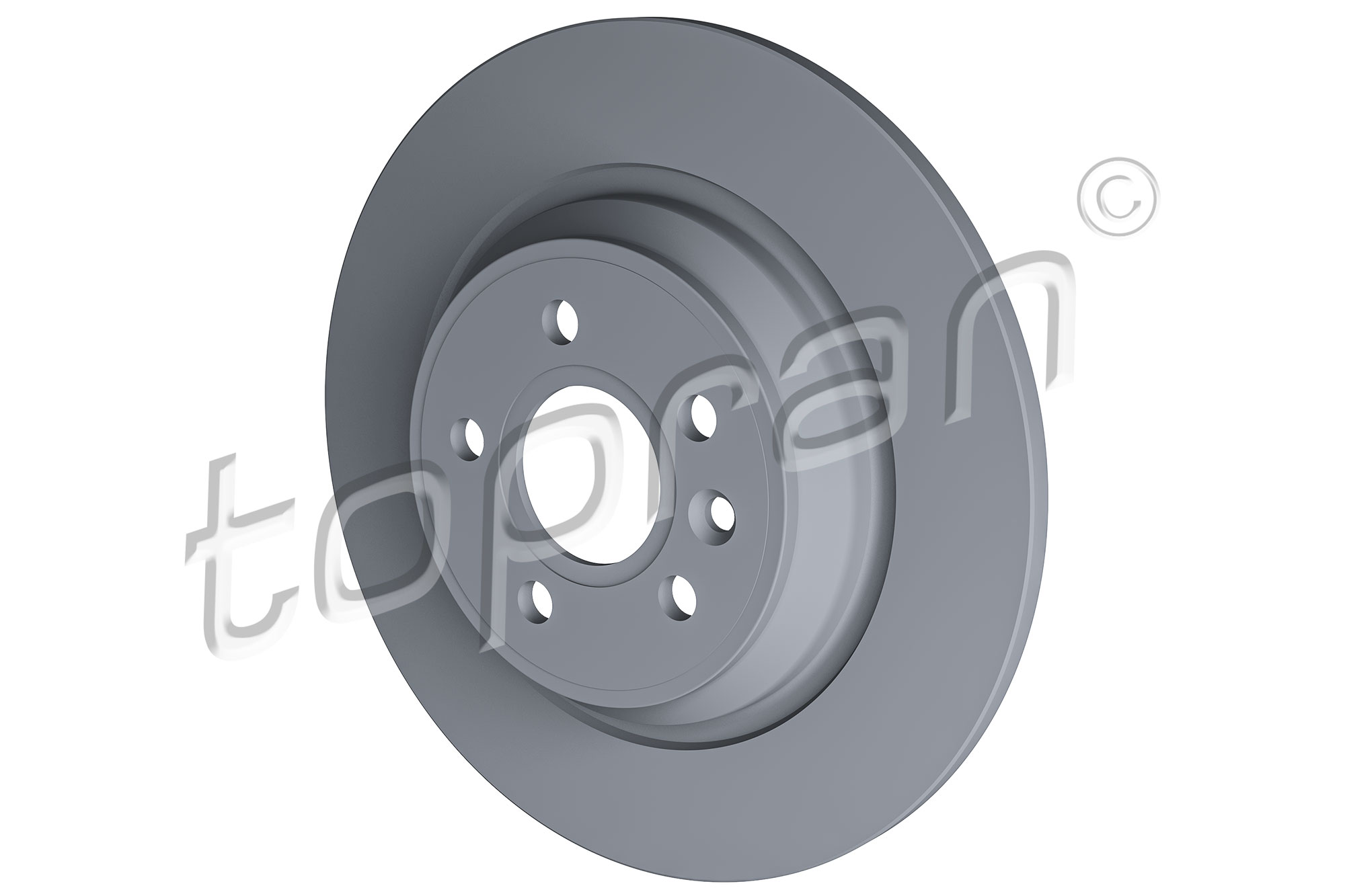 TOPRAN 600 647 COATED Bremsscheibe