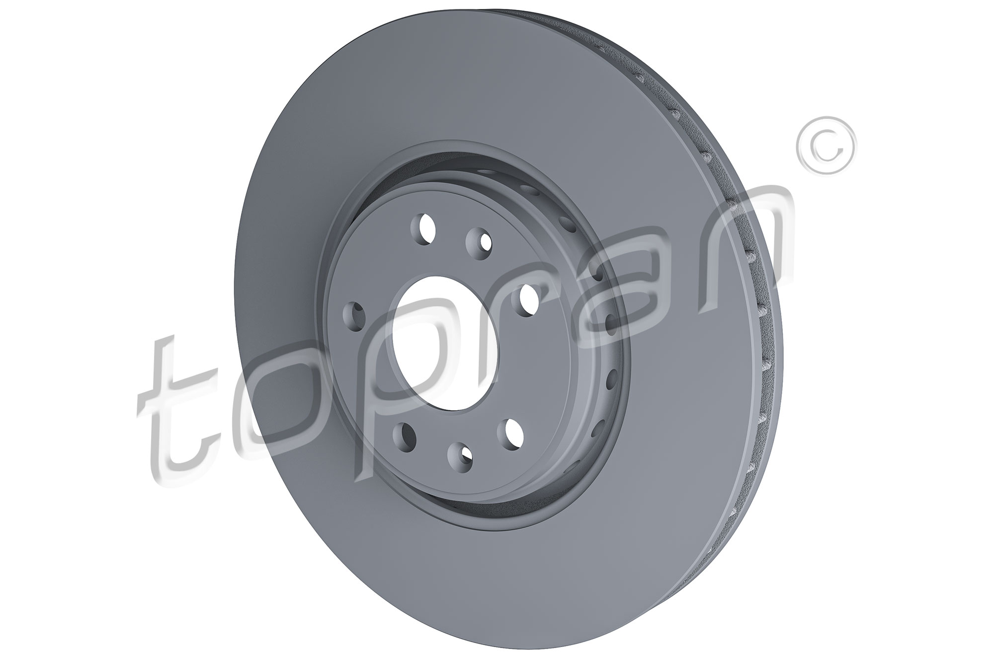 TOPRAN 631 151 COATED Bremsscheibe
