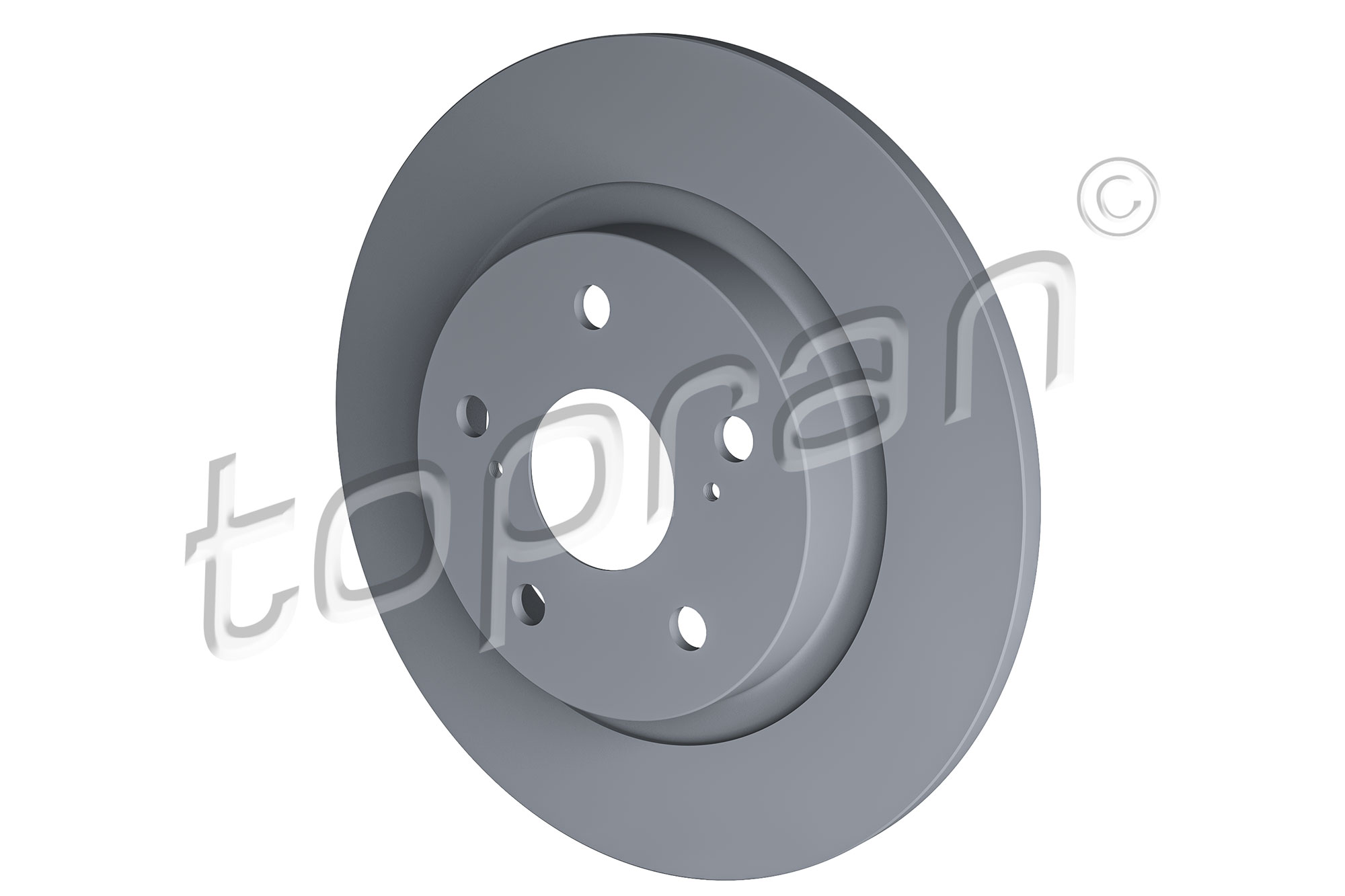 TOPRAN 631 157 COATED Bremsscheibe