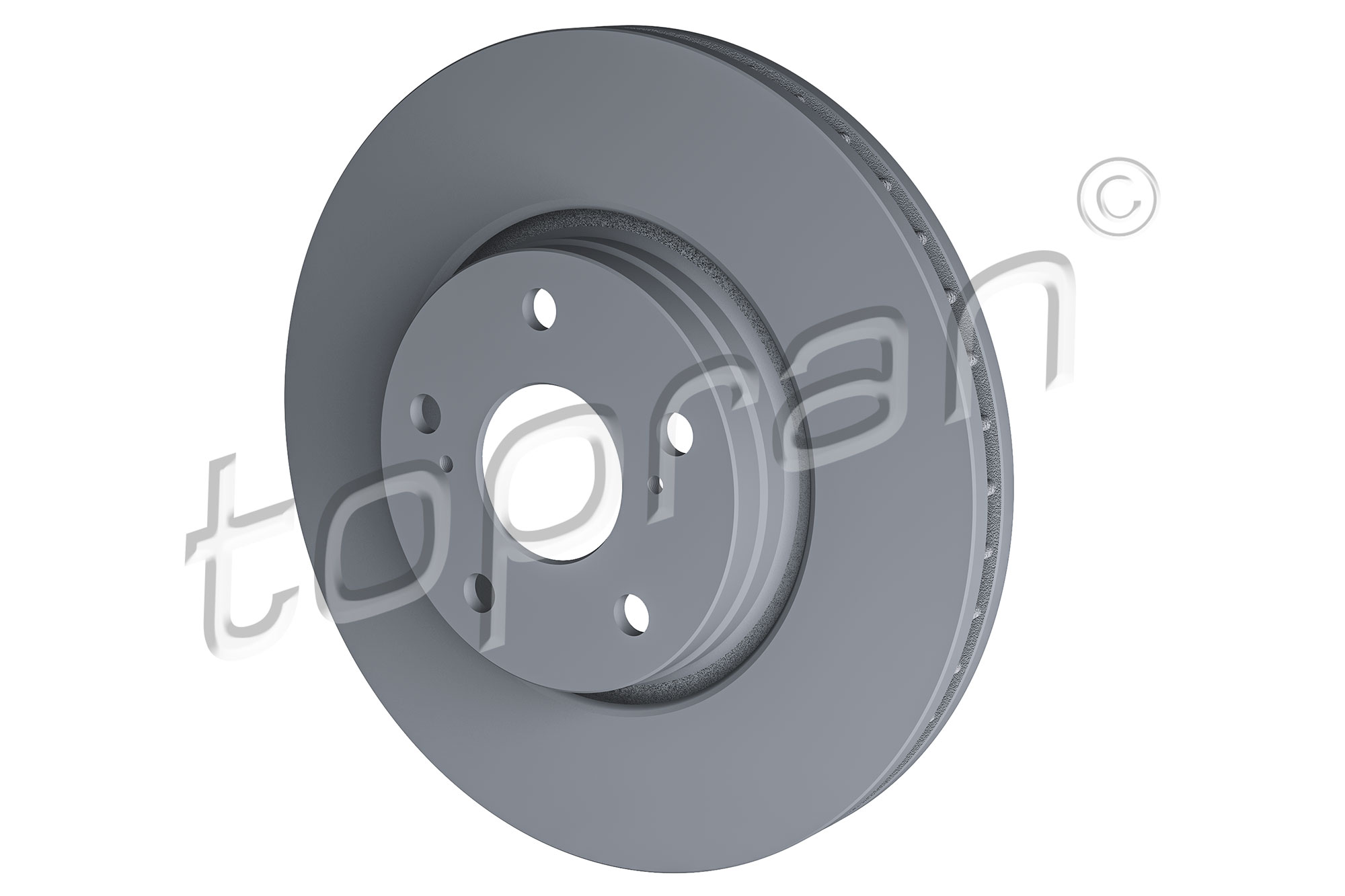 TOPRAN 631 167 COATED Bremsscheibe