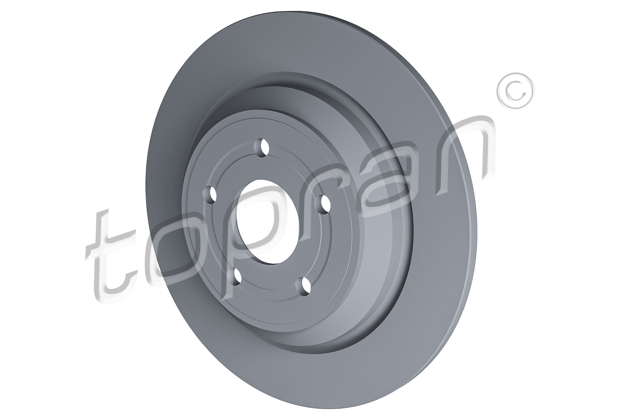 TOPRAN 631 168 COATED Bremsscheibe