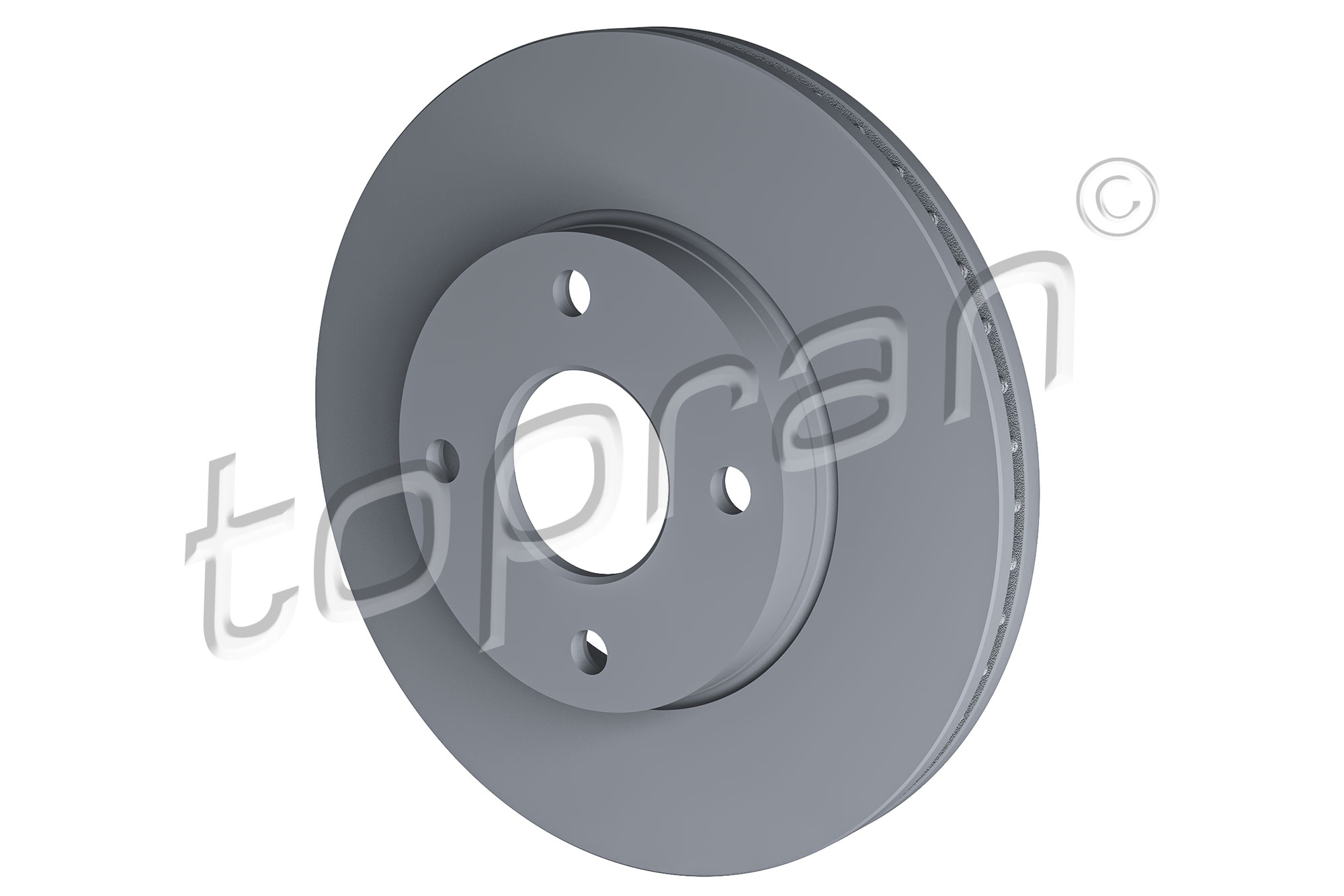 TOPRAN 631 172 COATED Bremsscheibe