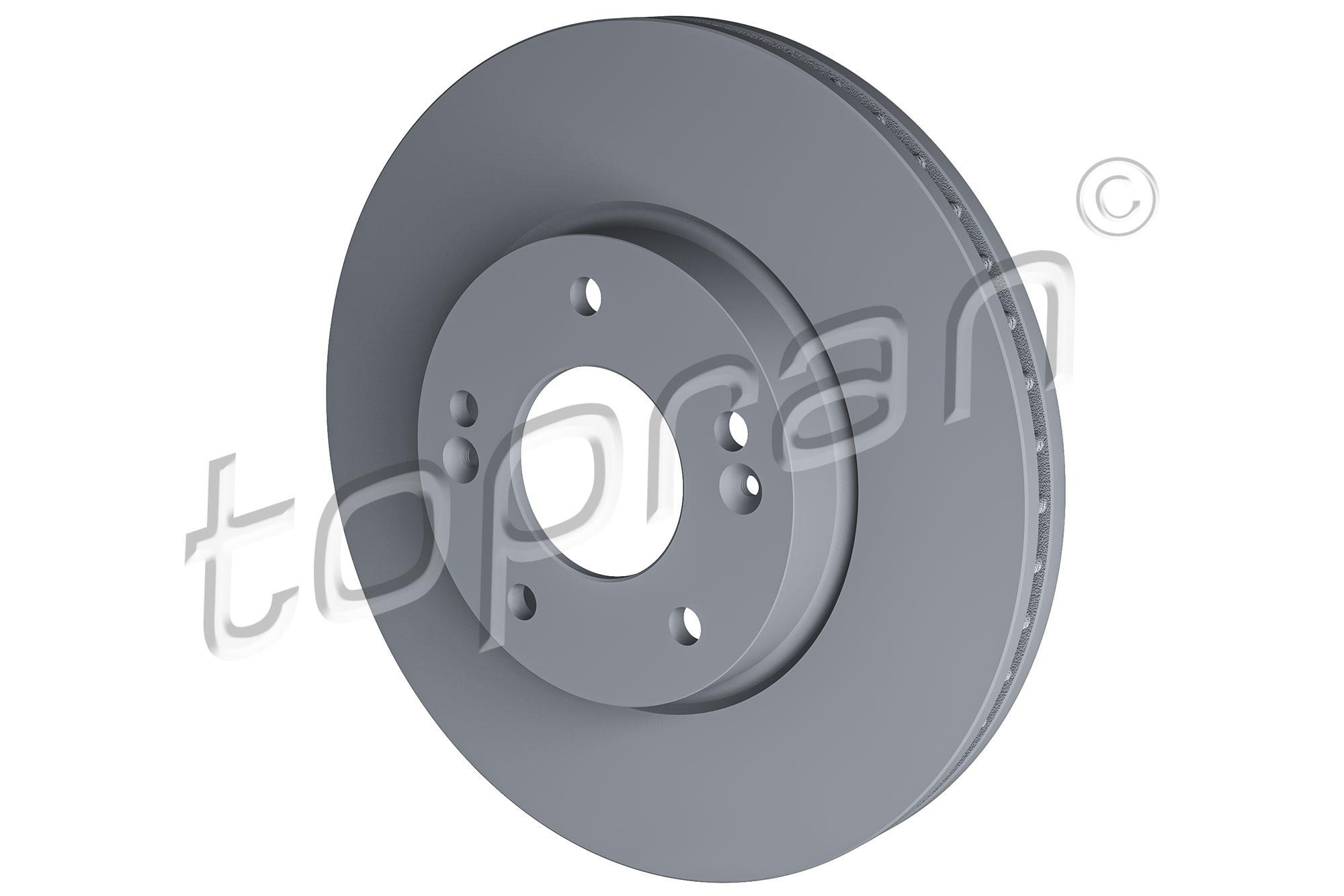 TOPRAN 631 173 COATED Bremsscheibe