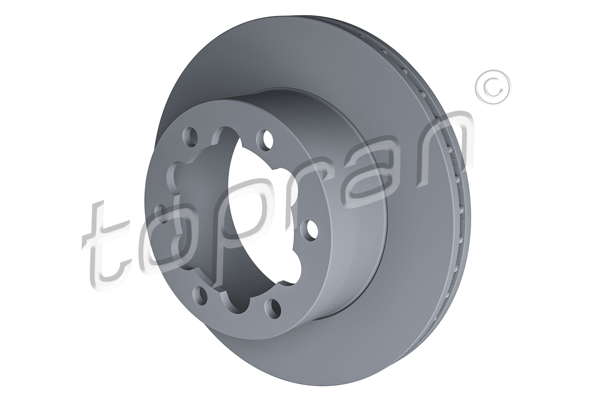 TOPRAN 631 174 COATED Bremsscheibe