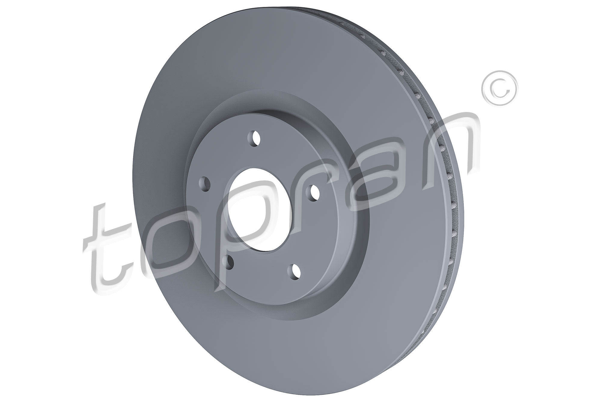 TOPRAN 631 176 COATED Bremsscheibe