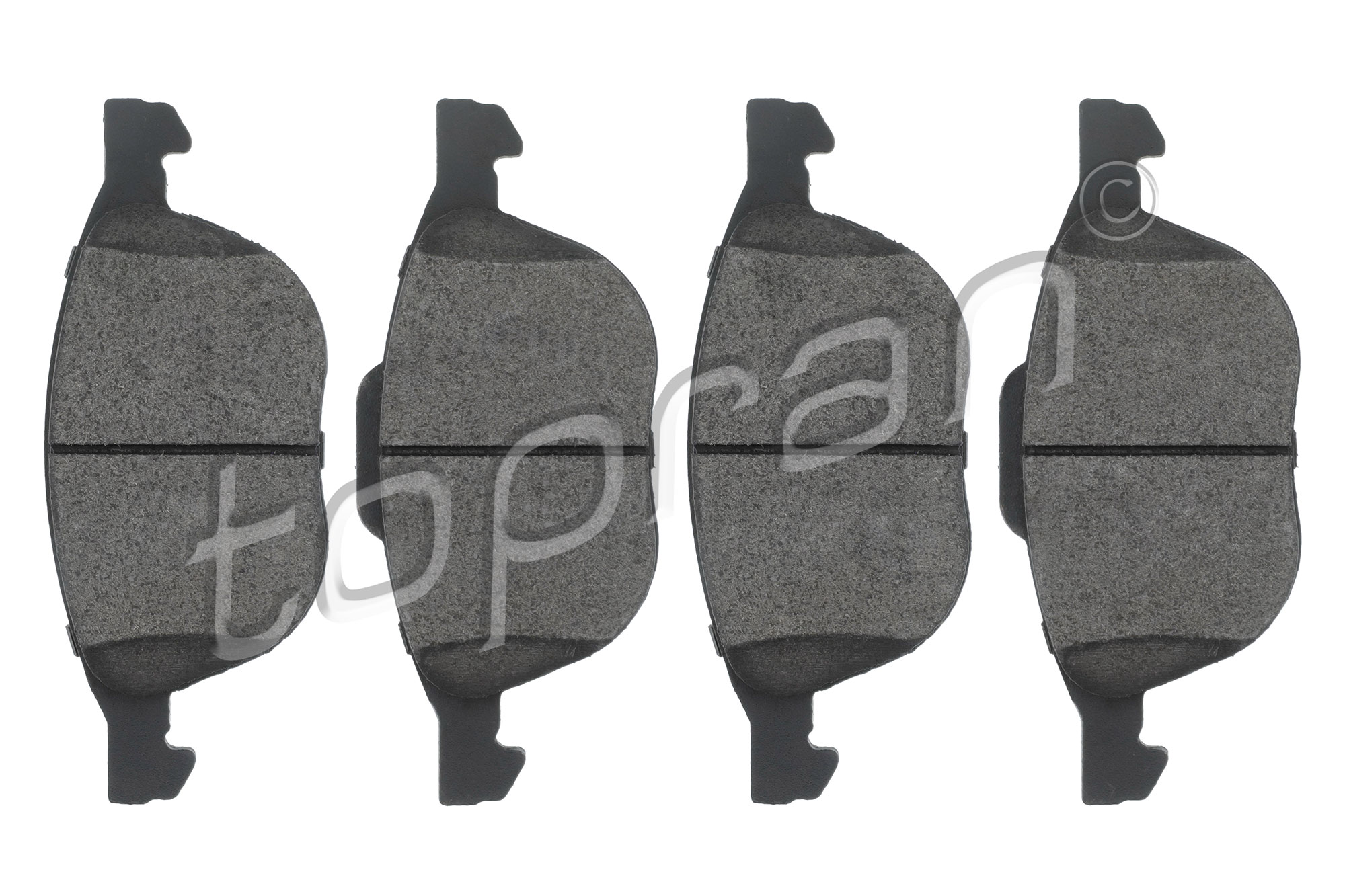 TOPRAN 302 338 Bremsbelagsatz, Scheibenbremse