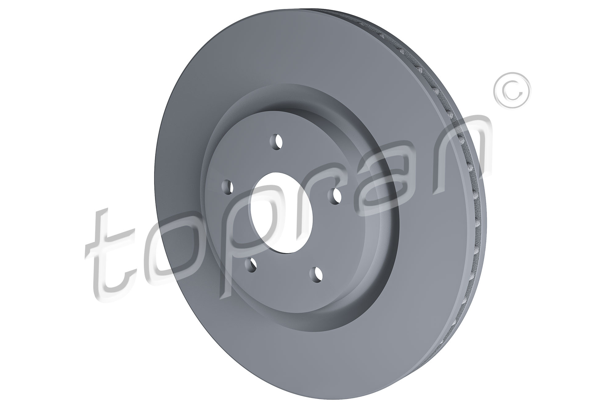 TOPRAN 631 177 COATED Bremsscheibe