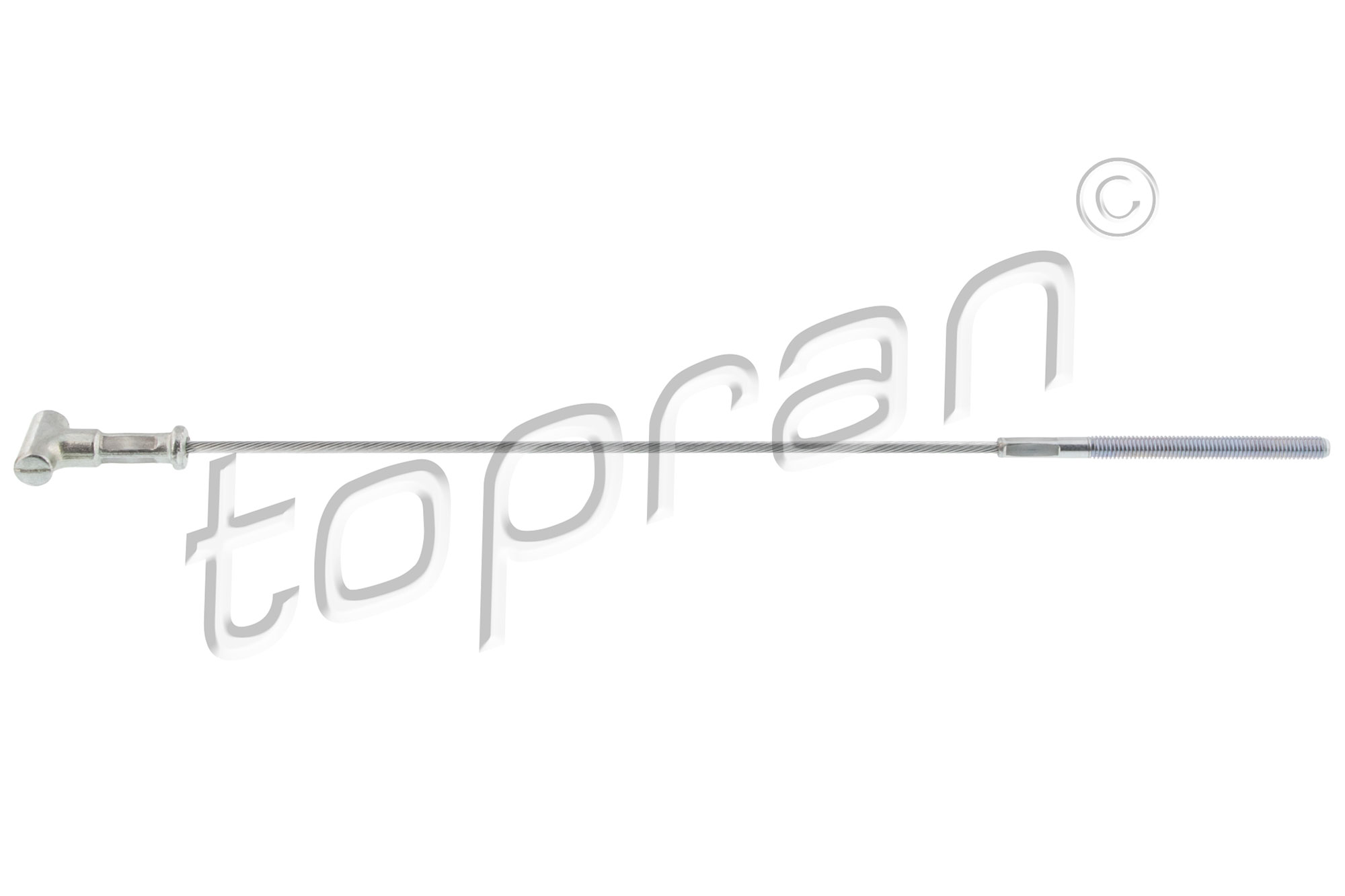 TOPRAN 205 504 Seilzug, Feststellbremse