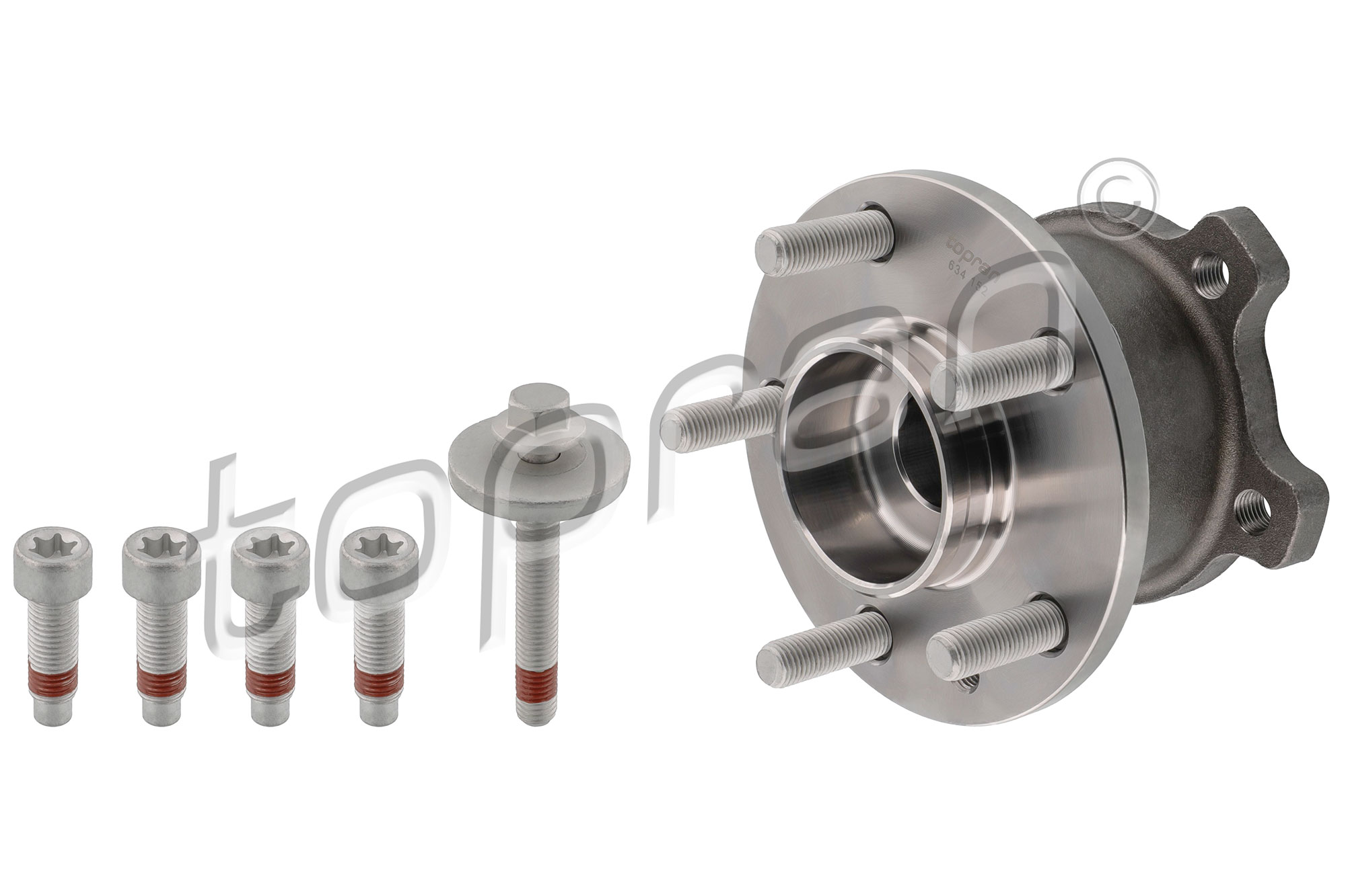 TOPRAN 634 152 Radlagersatz