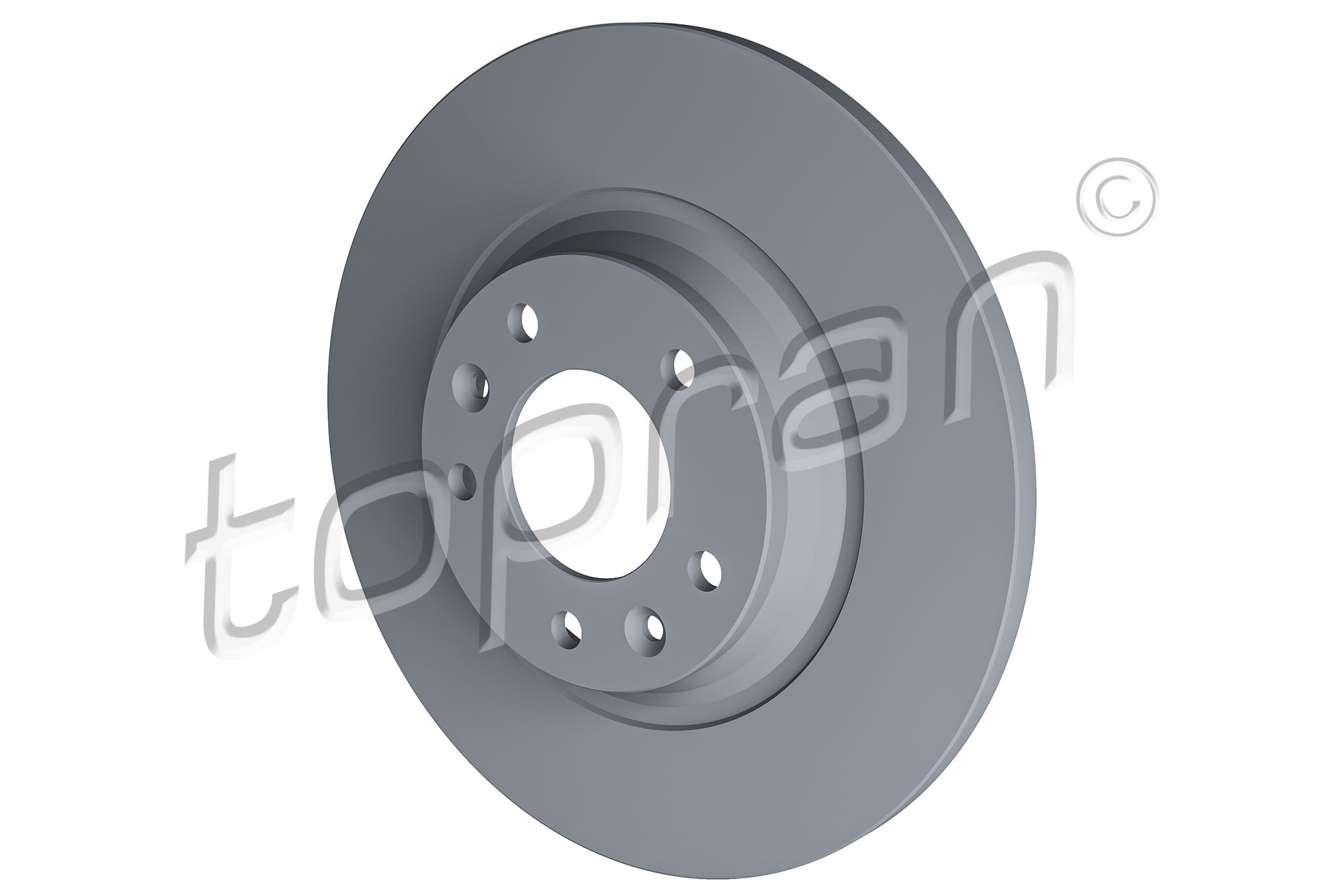 TOPRAN 721 186 COATED Bremsscheibe