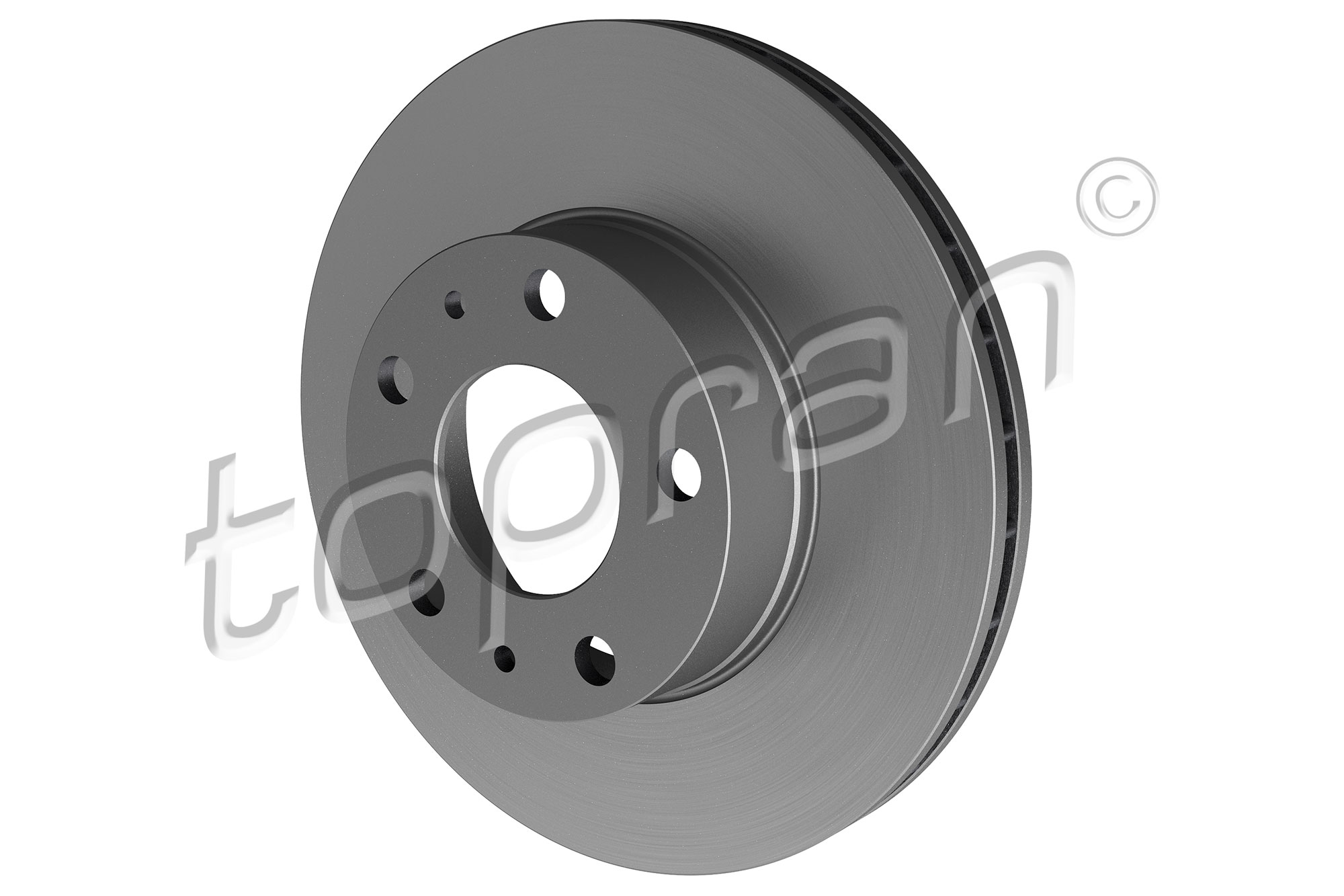 TOPRAN 722 454 Bremsscheibe