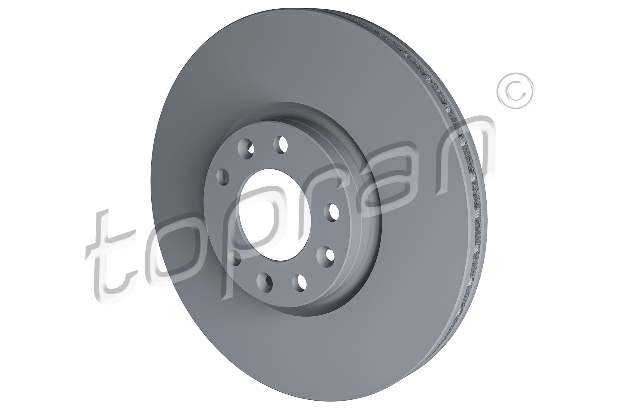 TOPRAN 723 321 COATED Bremsscheibe