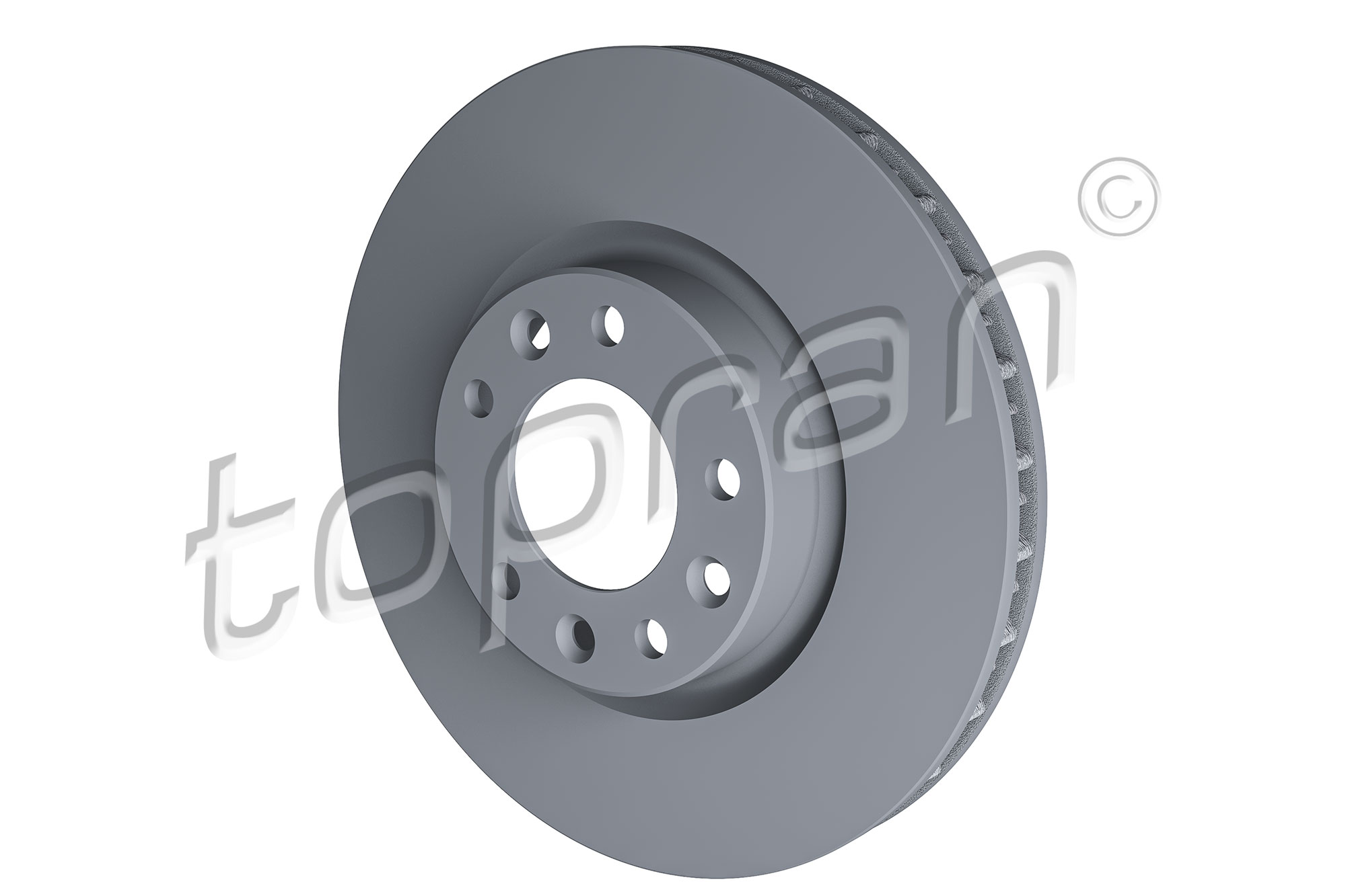 TOPRAN 723 710 COATED Bremsscheibe