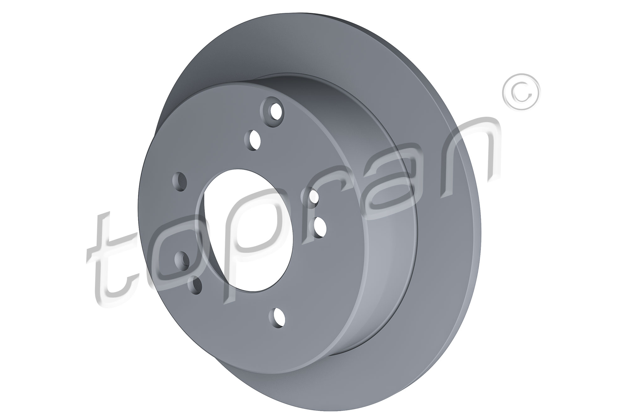 TOPRAN 820 381 COATED Bremsscheibe