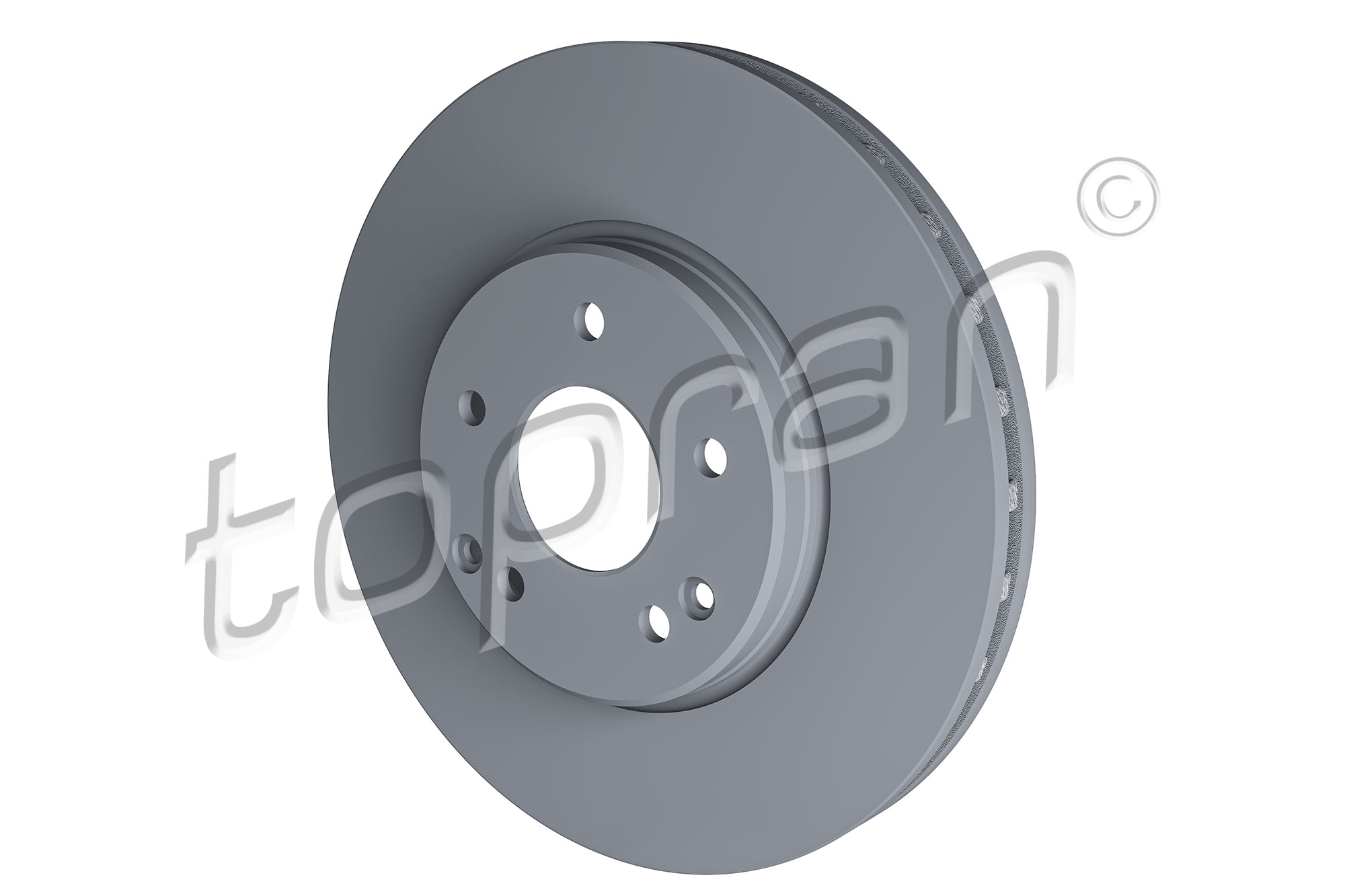 TOPRAN 400 855 COATED Bremsscheibe