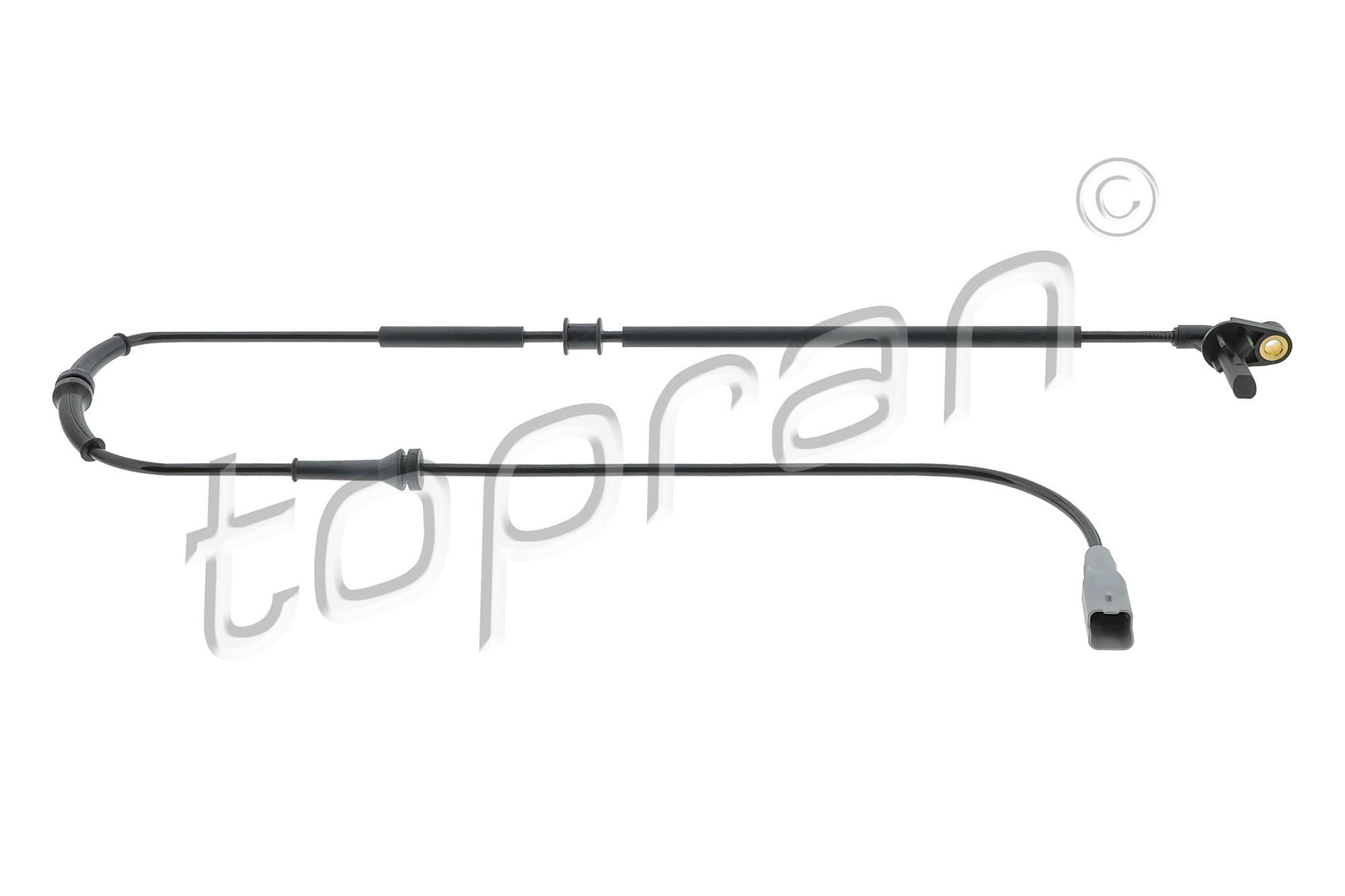 TOPRAN 724 316 Sensor, wheel speed Rear Axle Left for CITROËN PEUGEOT