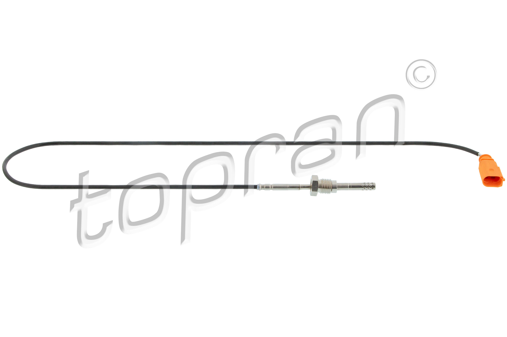 Sensor, exhaust gas temperature