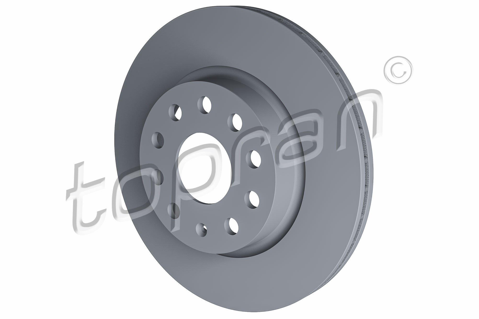 TOPRAN 110 074 COATED Bremsscheibe