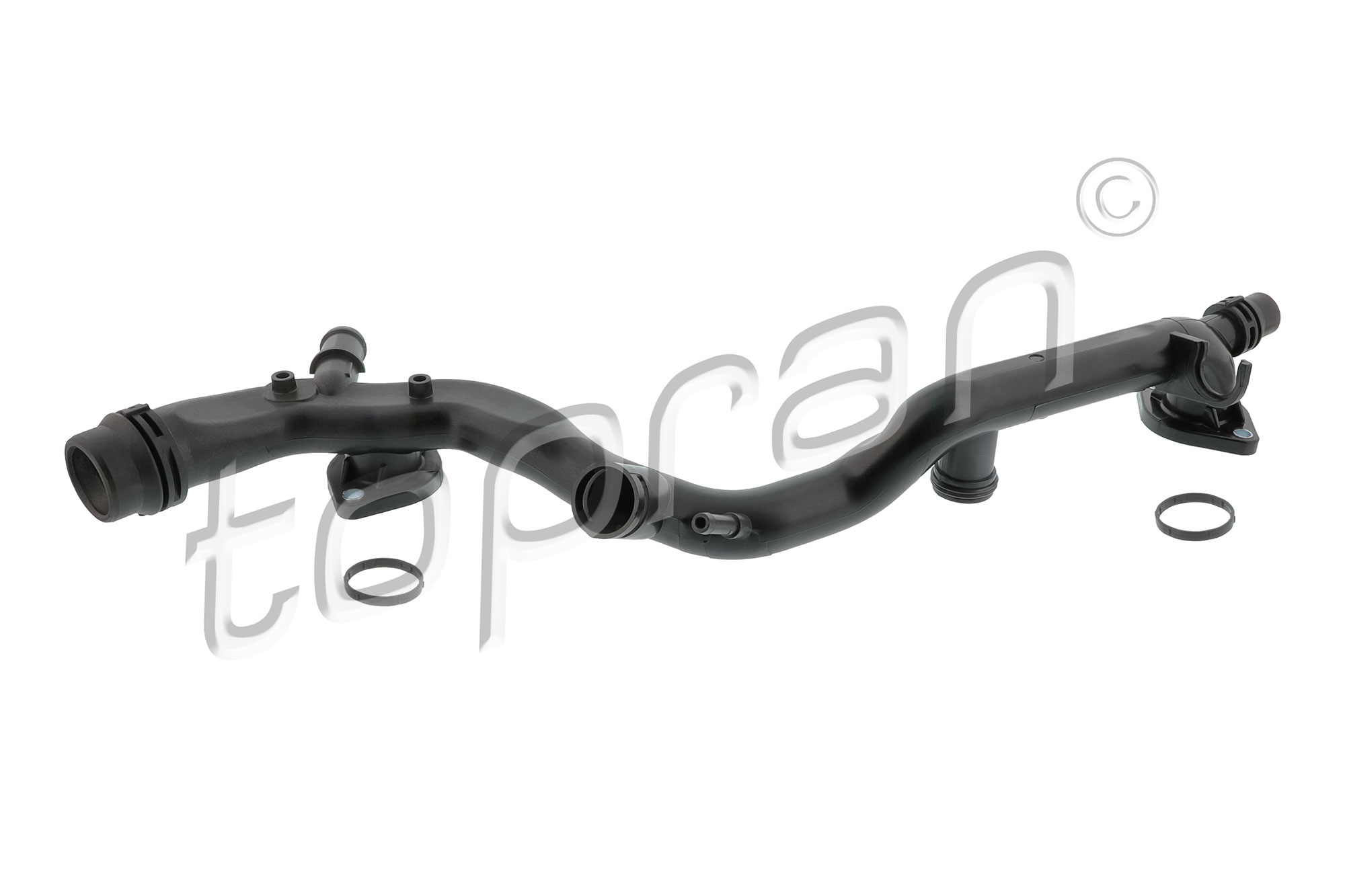 TOPRAN 119 767 Coolant Pipe Front Upper for AUDI VW