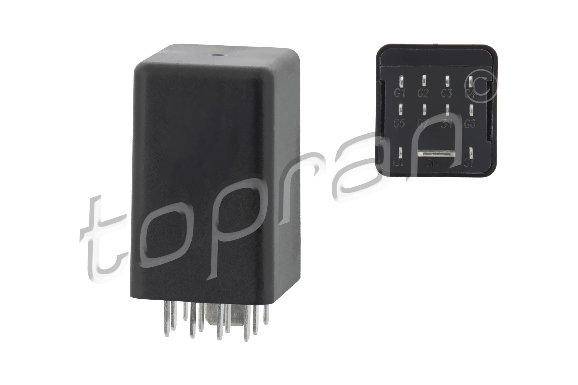 TOPRAN 115 861 Relais, Glühanlage