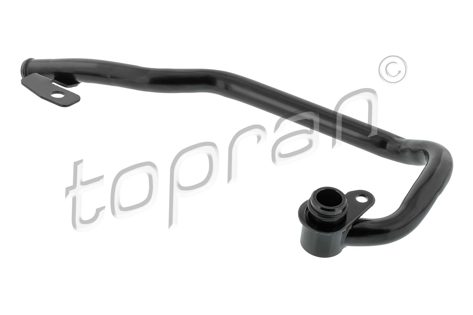 TOPRAN 121 532 Coolant Pipe Rear for AUDI SEAT SKODA VW