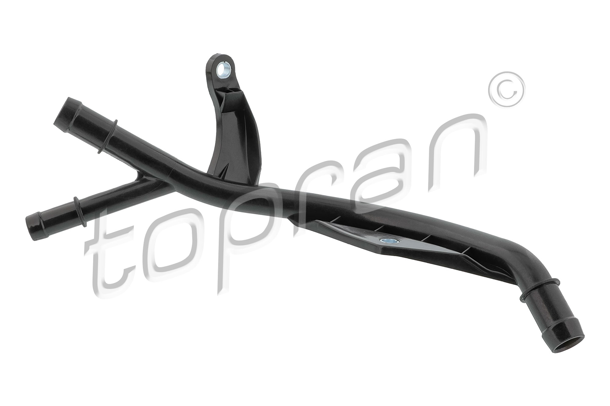TOPRAN 121 729 Coolant Pipe Front Lower for AUDI SEAT SKODA VW