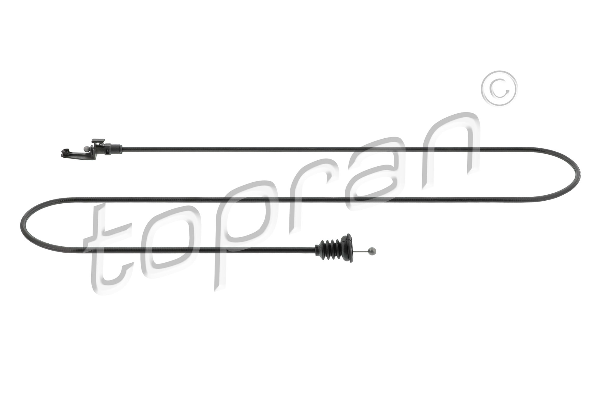TOPRAN 120 843 Bonnet Cable Front for VW
