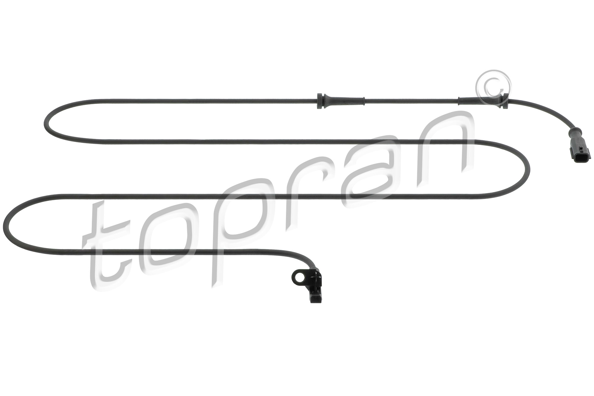 TOPRAN 411 312 Sensor, wheel speed Rear Axle Right for RENAULT SMART