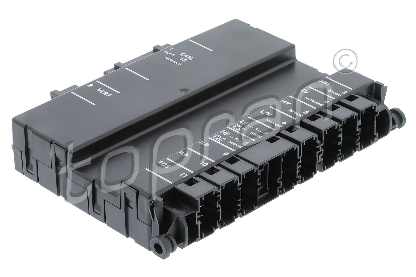 TOPRAN 410 407 Control Unit, seat adjustment Passenger Side for MERCEDES-BENZ